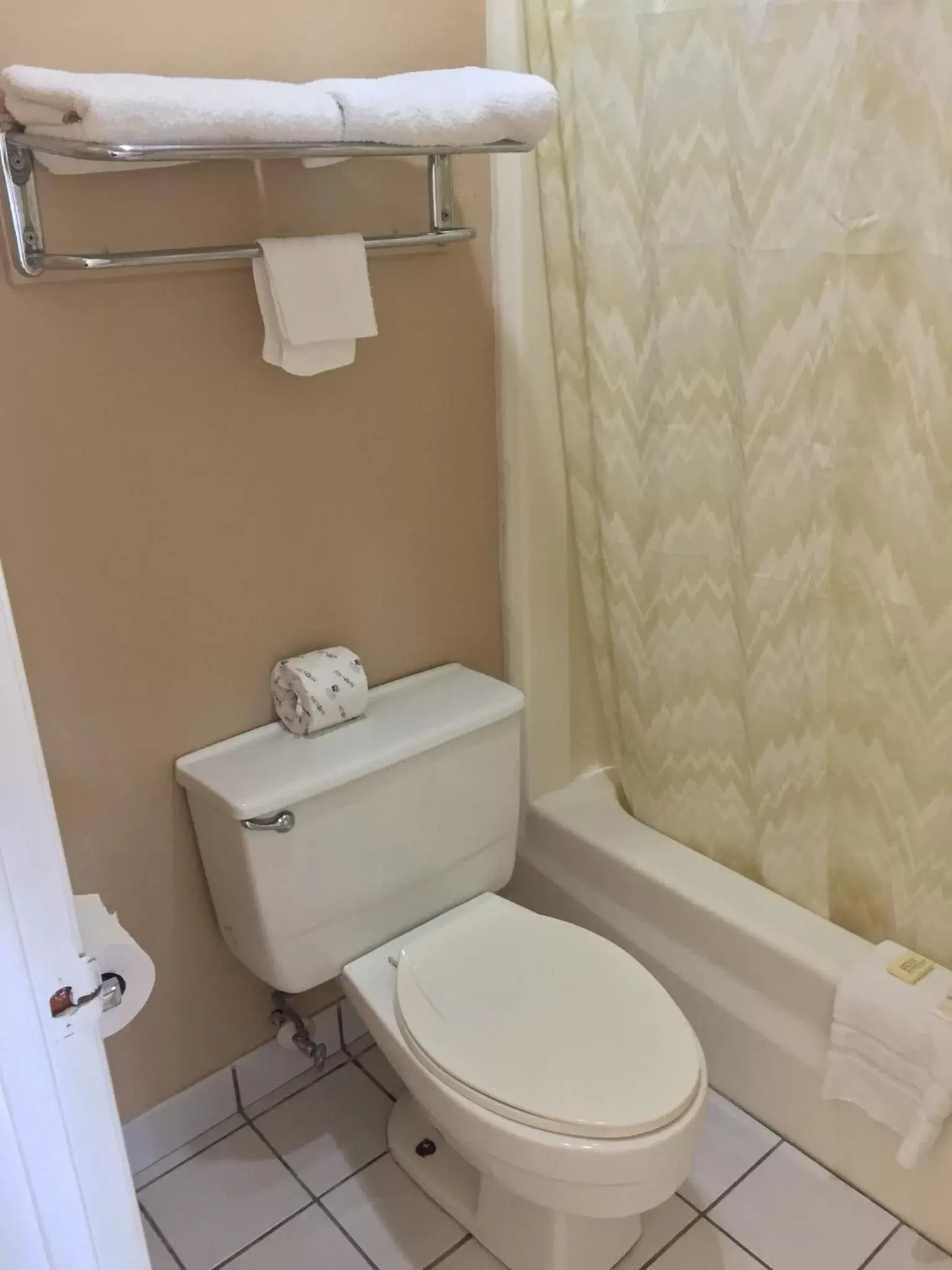 Toilet, Bathroom in Budget Inn Motel