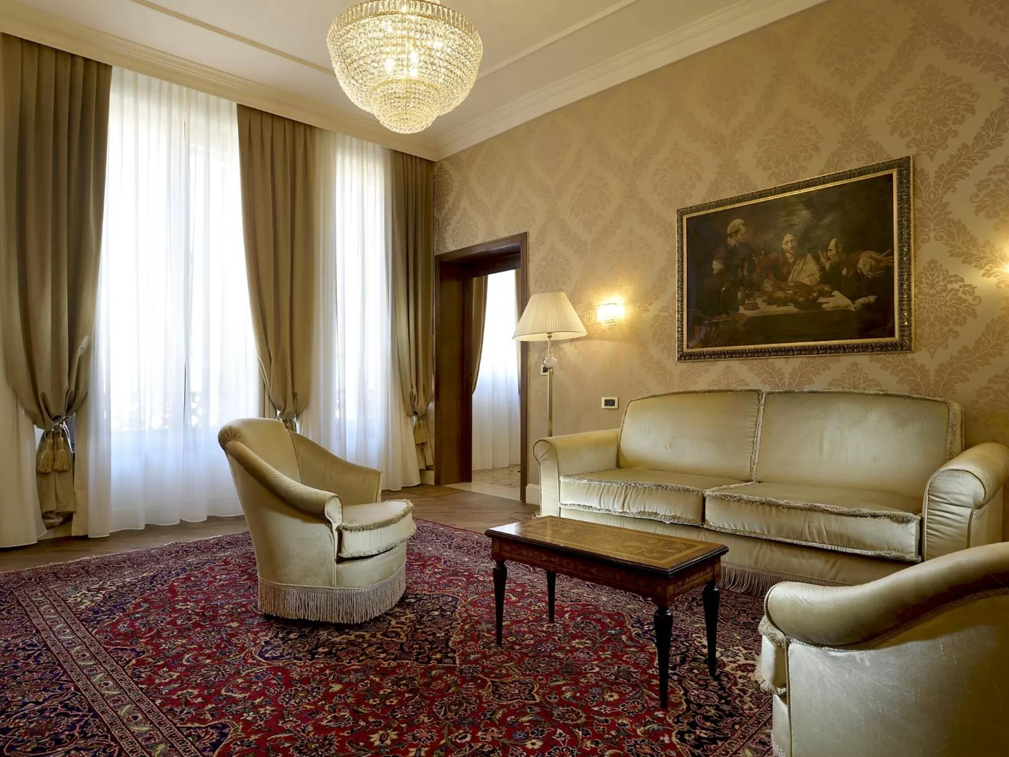 Living room in Hotel Ai Cavalieri di Venezia