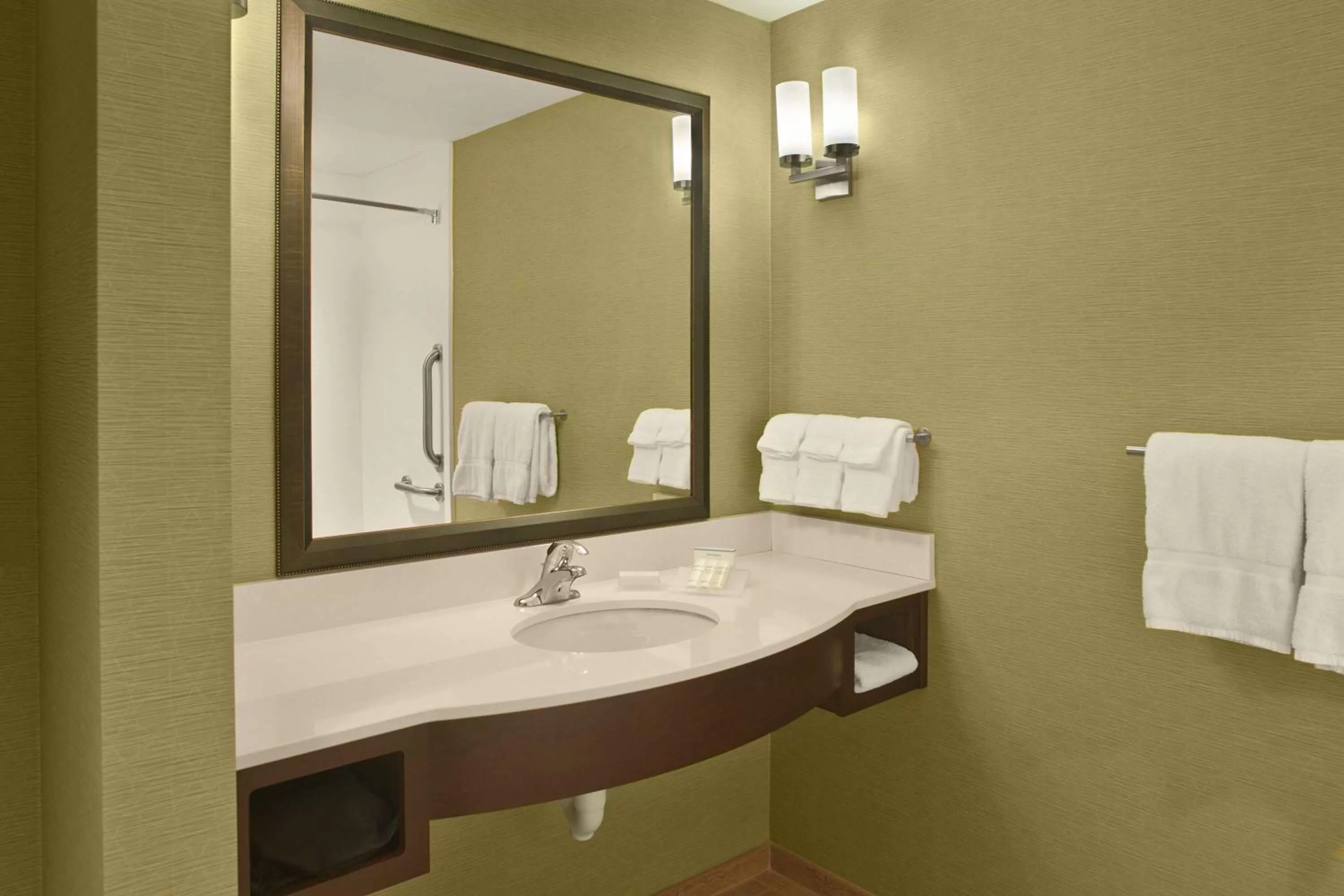 Bathroom in Hilton Garden Inn Akron