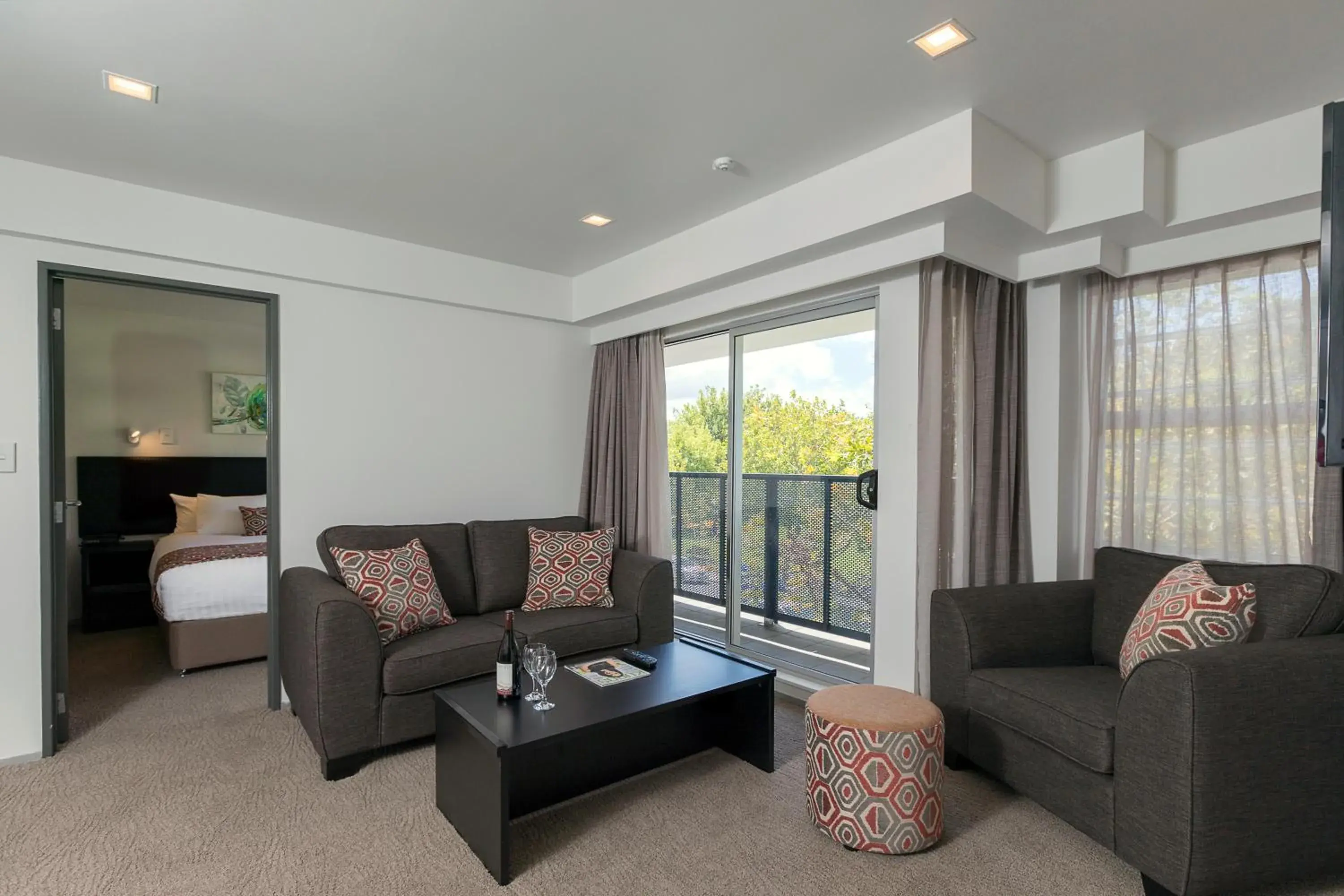 Bed in Quest Ponsonby Serviced Apartments Bed in Quest Ponsonby Serviced Apartments