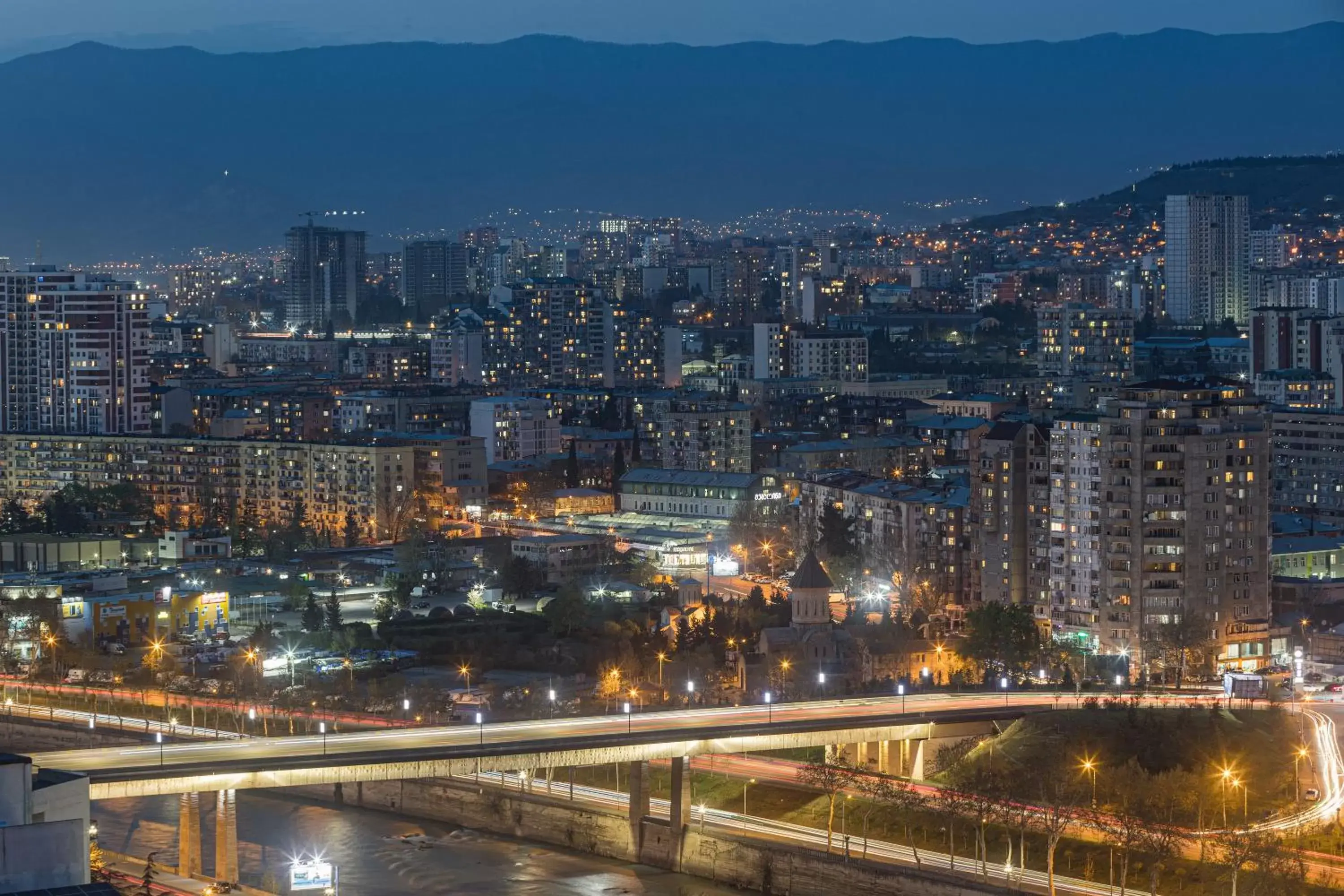 City view in Best Western Tbilisi Art Hotel