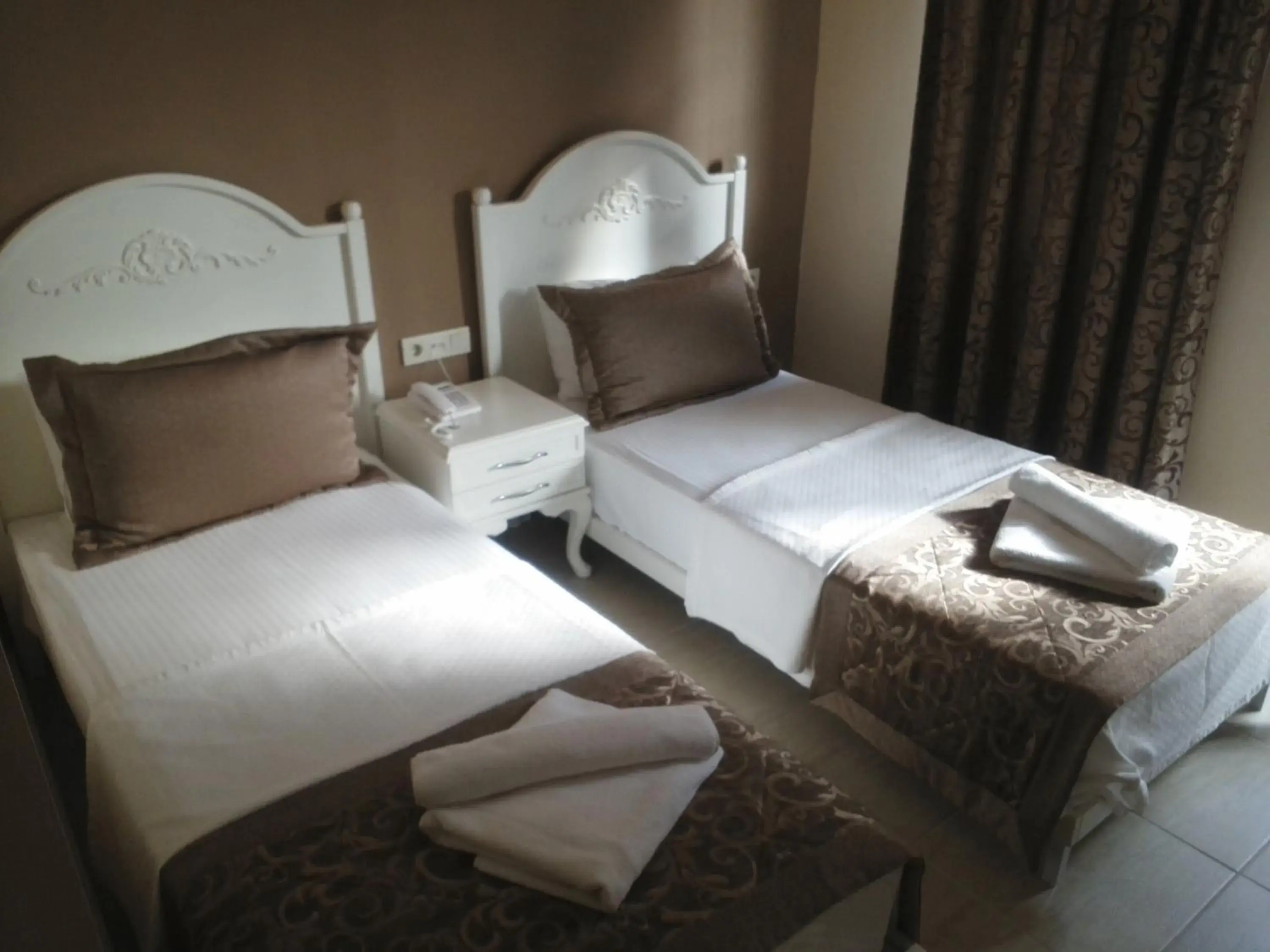 Bed in Enda Boutique Hotel Kalkan