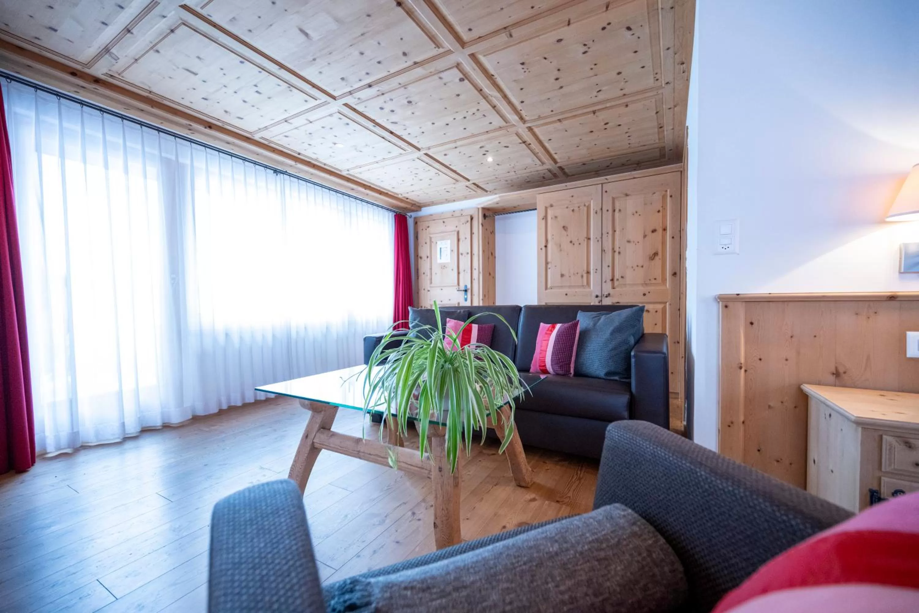 Living room in Hotel Engiadina