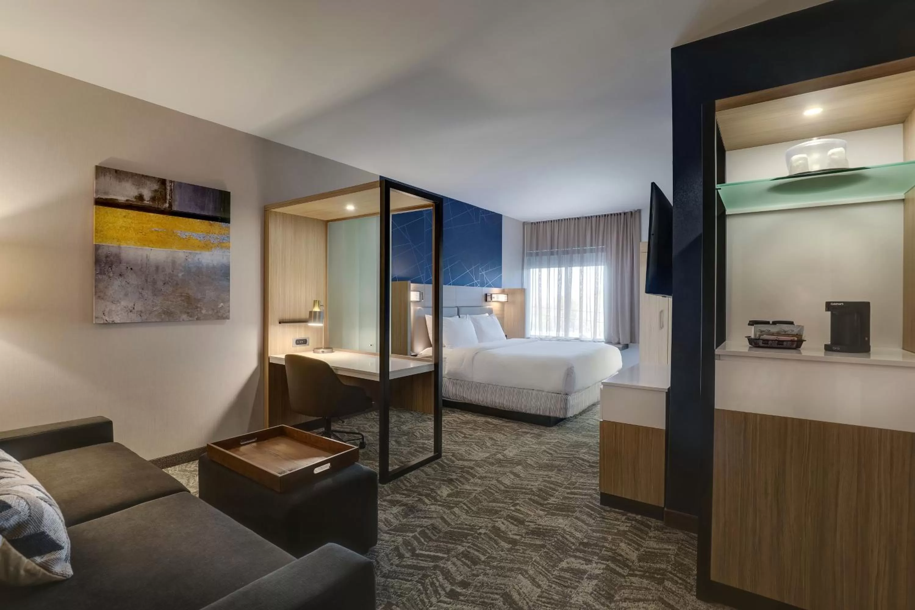 Bedroom, Bed in SpringHill Suites by Marriott Cheraw