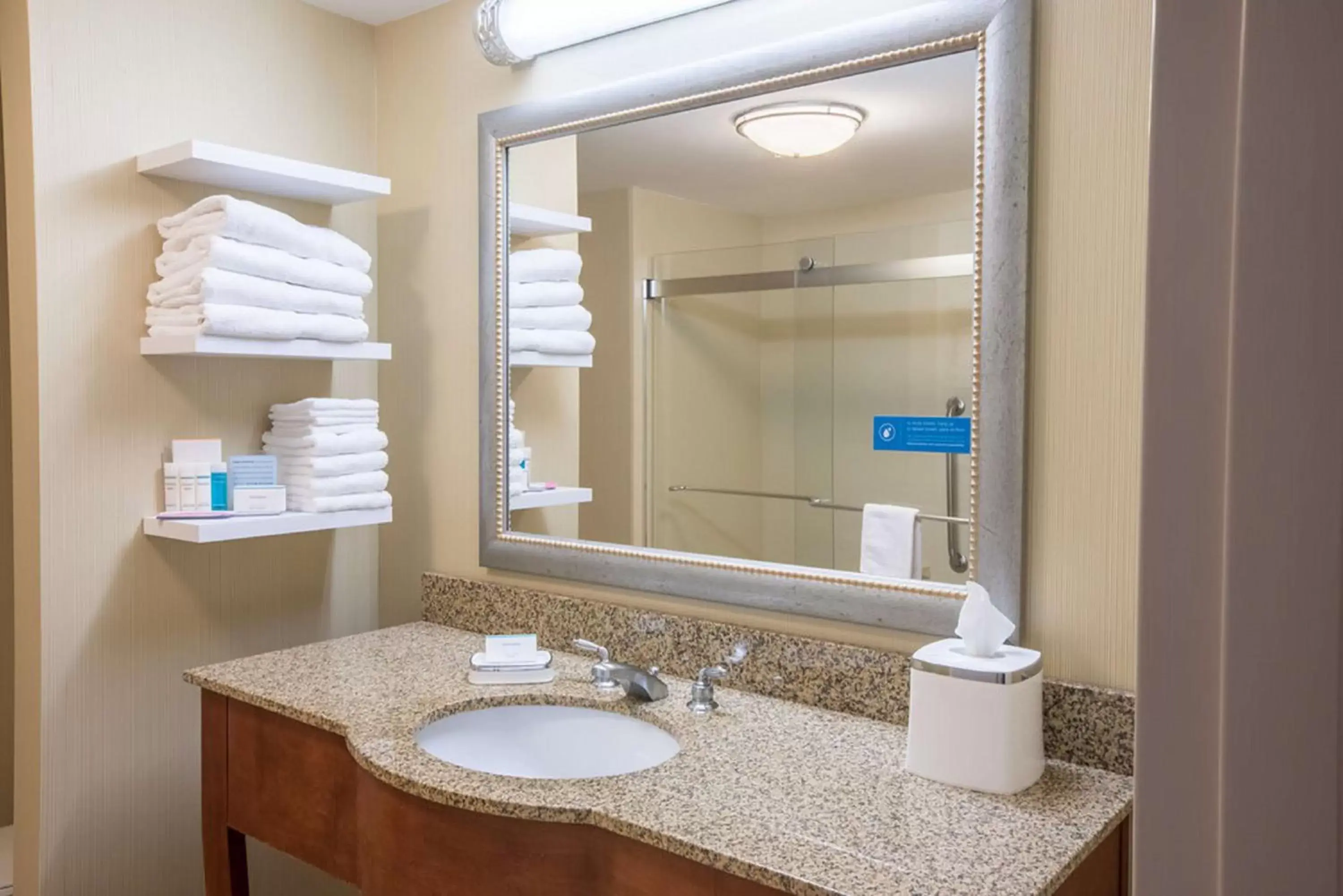 Bathroom in Hampton Inn & Suites Tilton