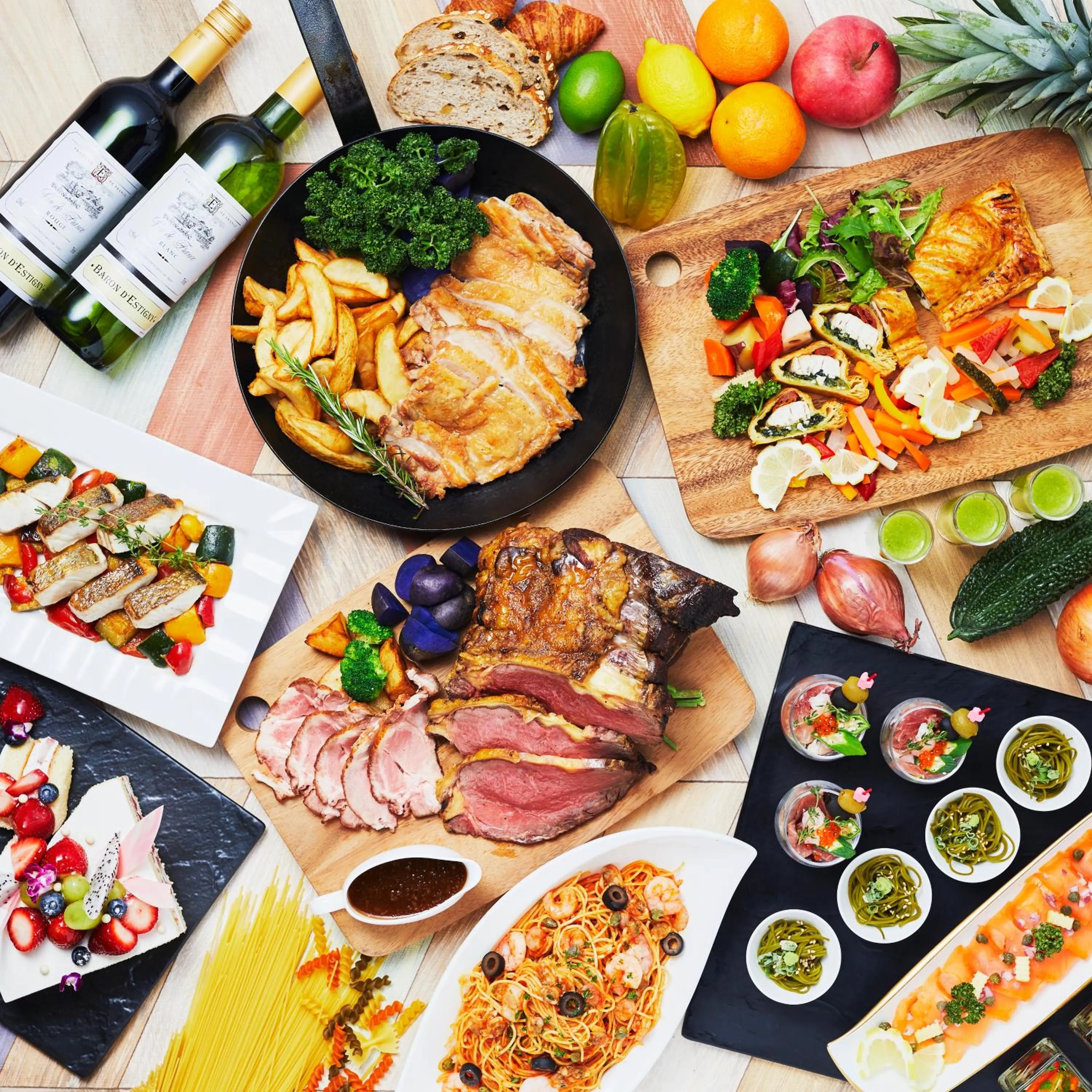 Buffet breakfast in Novotel Okinawa Naha