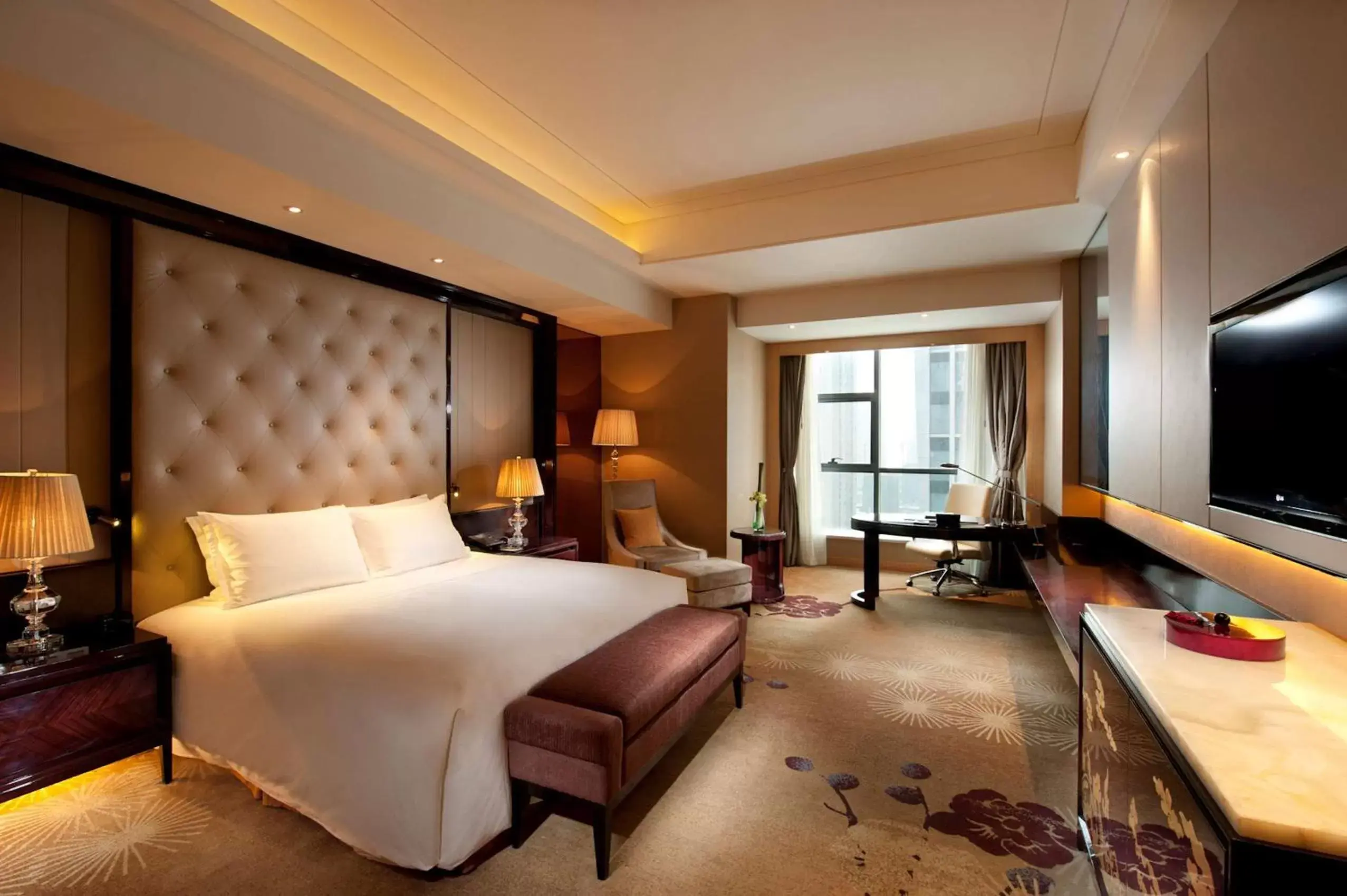 Bed in Hilton Nanjing