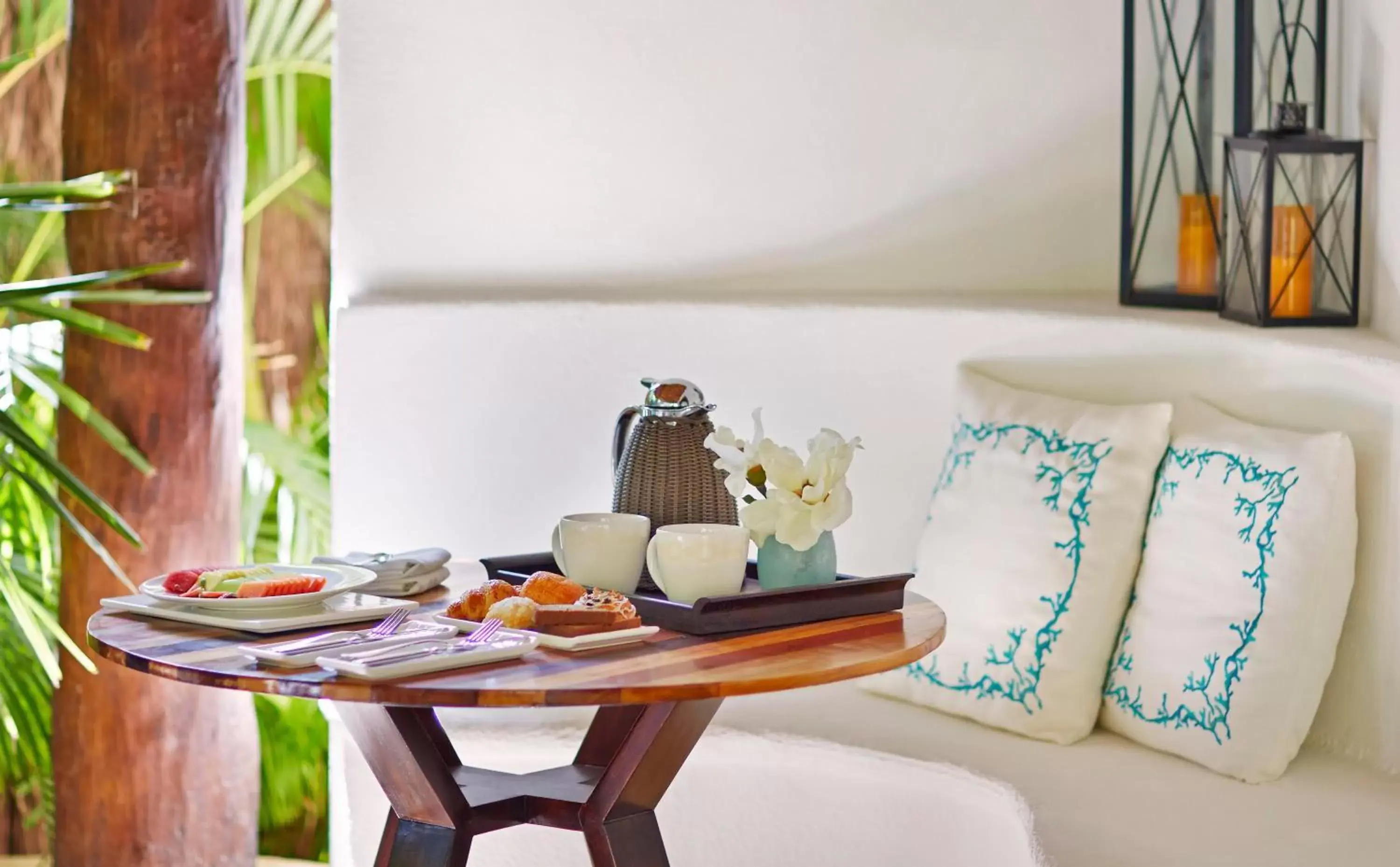 Seating area, Breakfast in Viceroy Riviera Maya, a Luxury Villa Resort