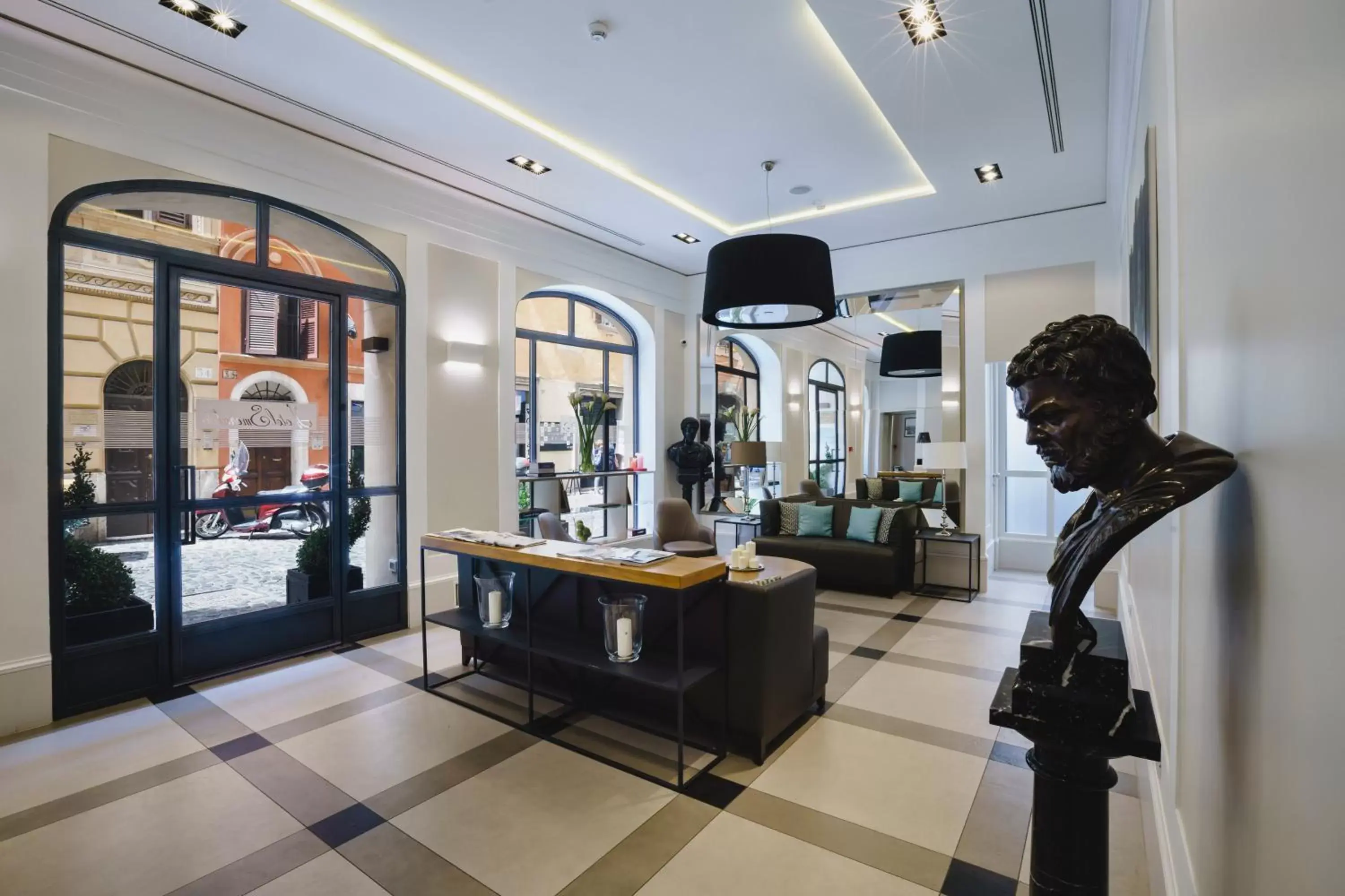Lobby/Reception in Hotel Smeraldo