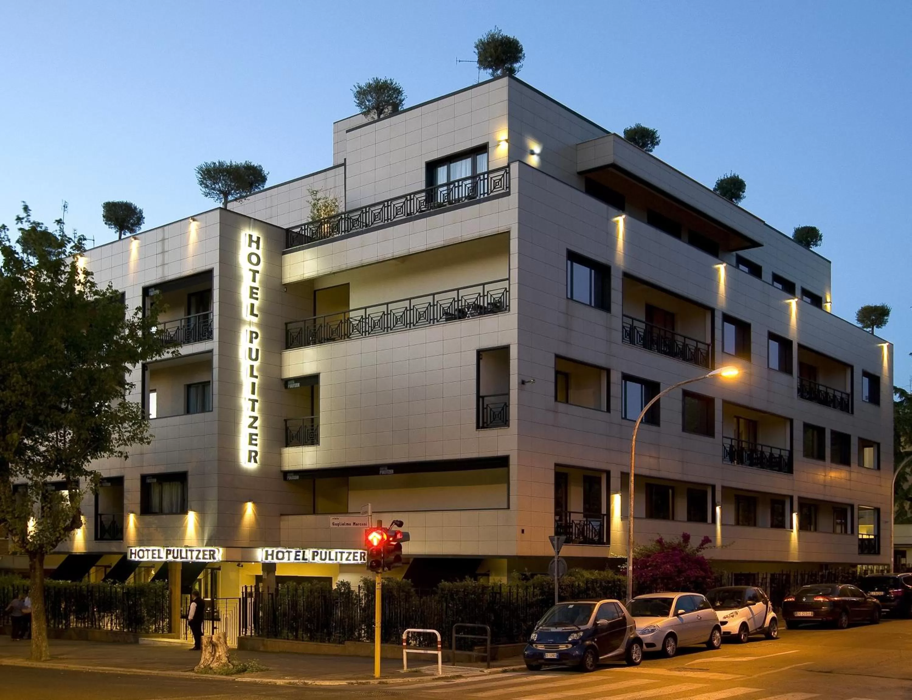 Facade/entrance in Hotel Pulitzer