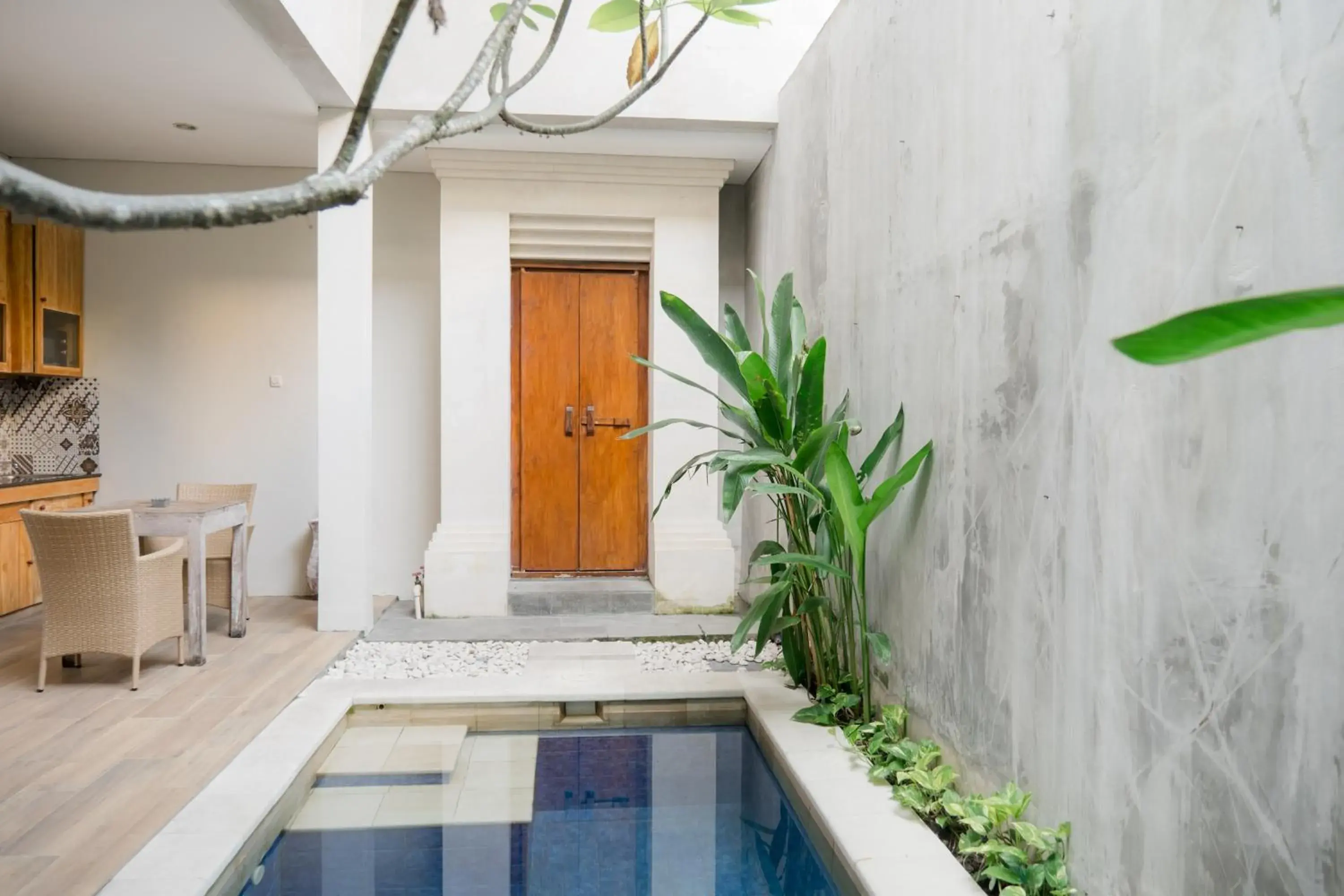 Swimming Pool in 18 Suite Villa Loft at Kuta