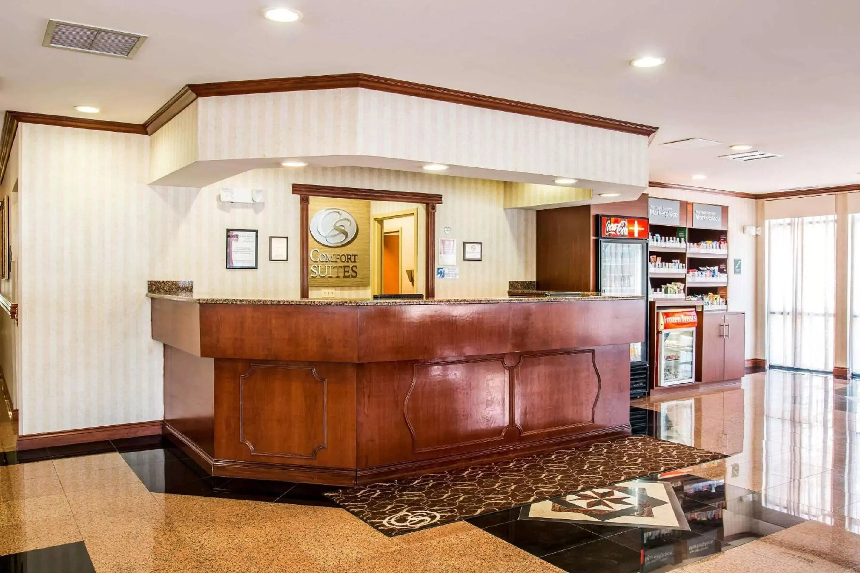 Lobby or reception in Comfort Suites Canton - Detroit Lobby or reception in Comfort Suites Canton - Detroit