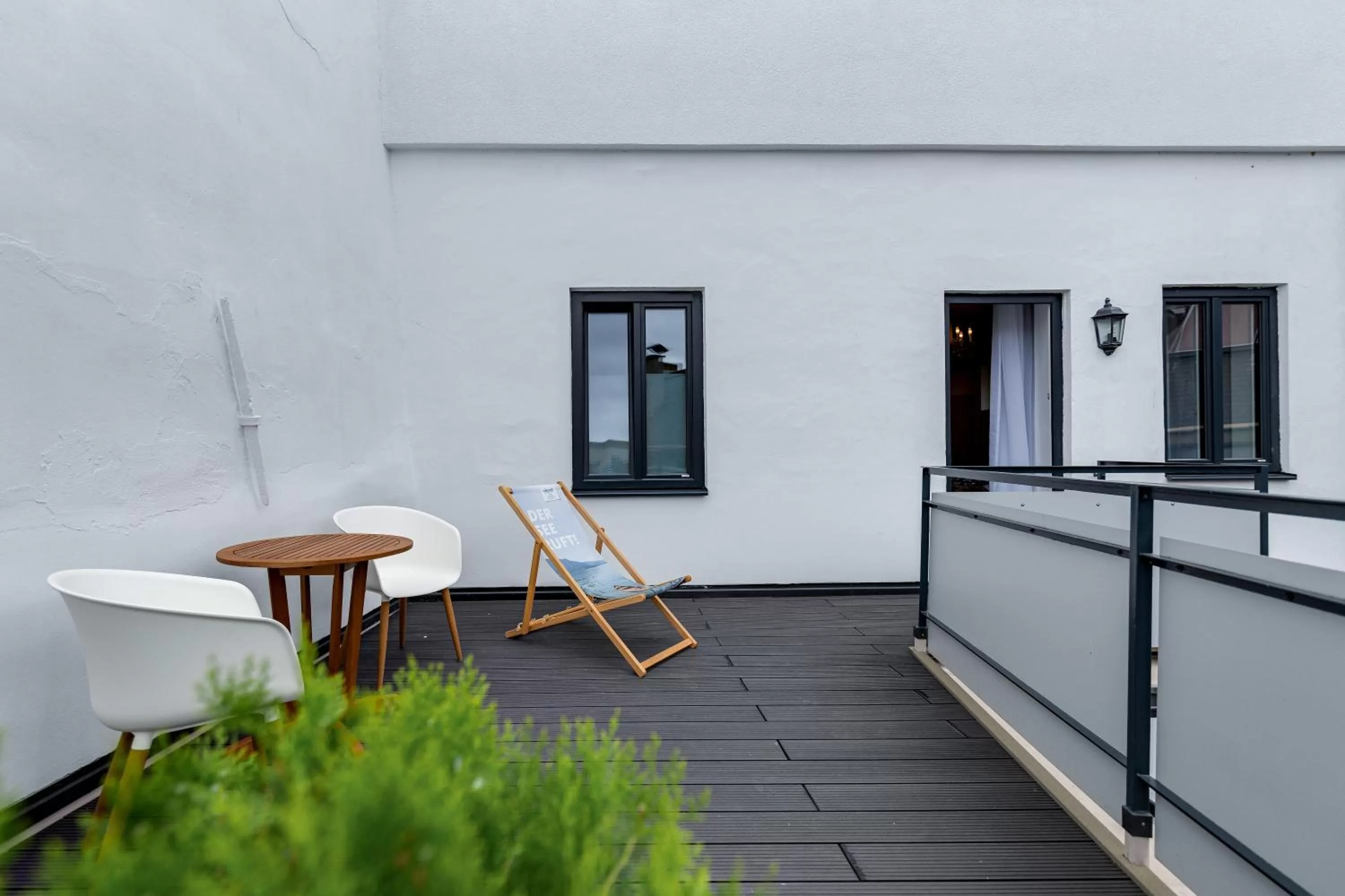 Patio in Boutique Hotel Goldenes Lamm Villach