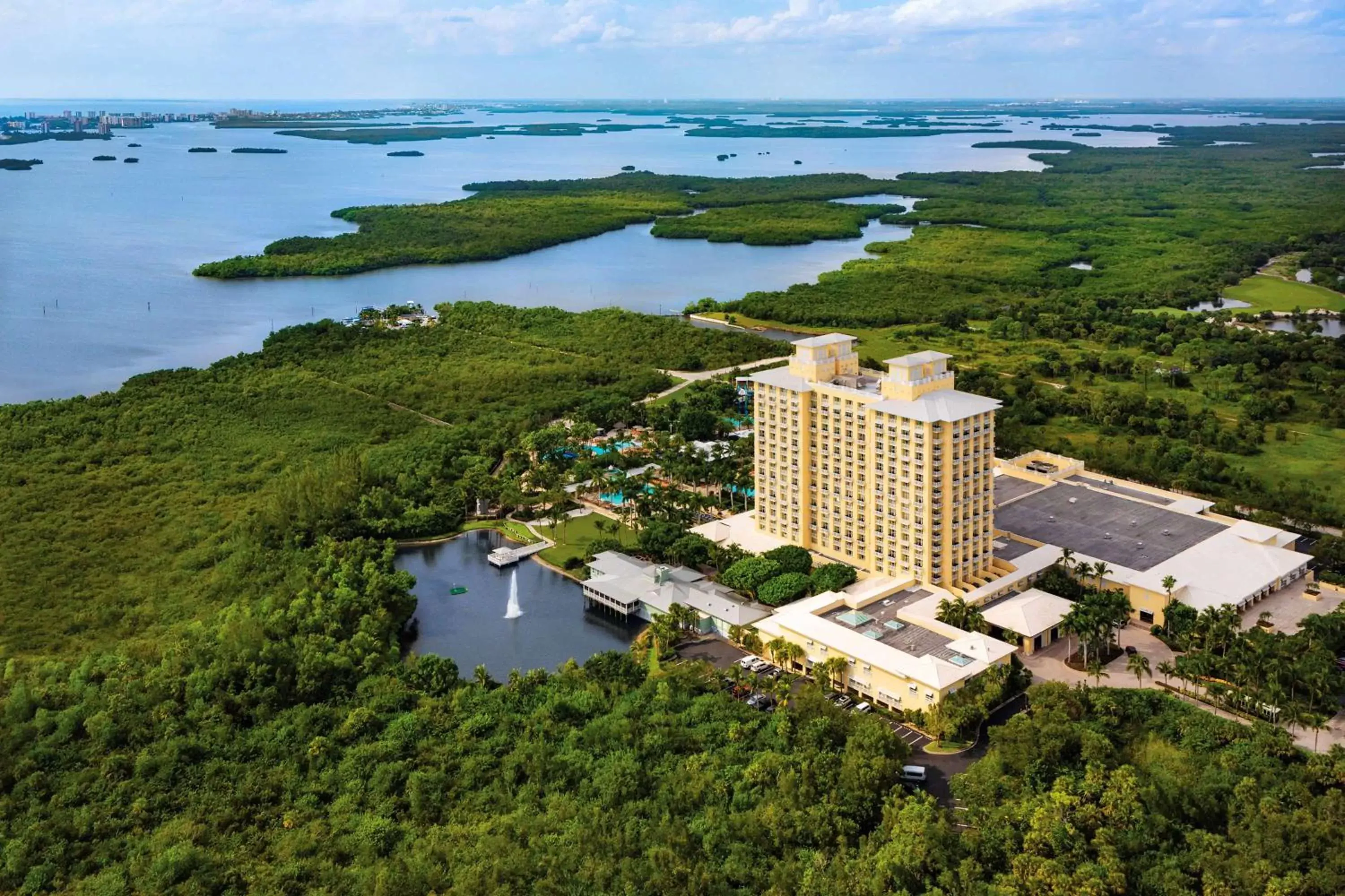 Property building, Bird's-eye View in Hyatt Regency Coconut Point Resort & Spa Near Naples