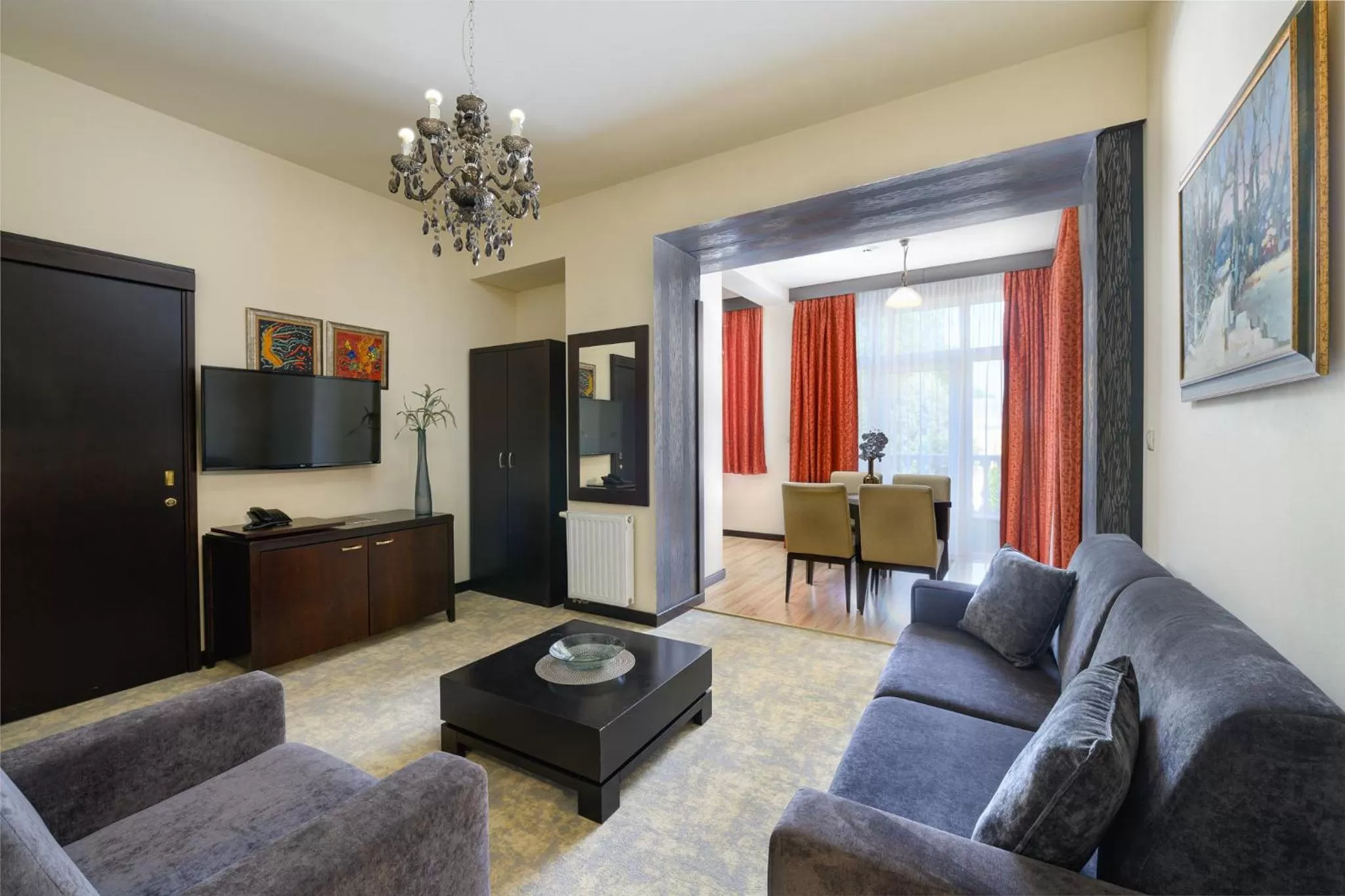 Living room in Hotel Aurum