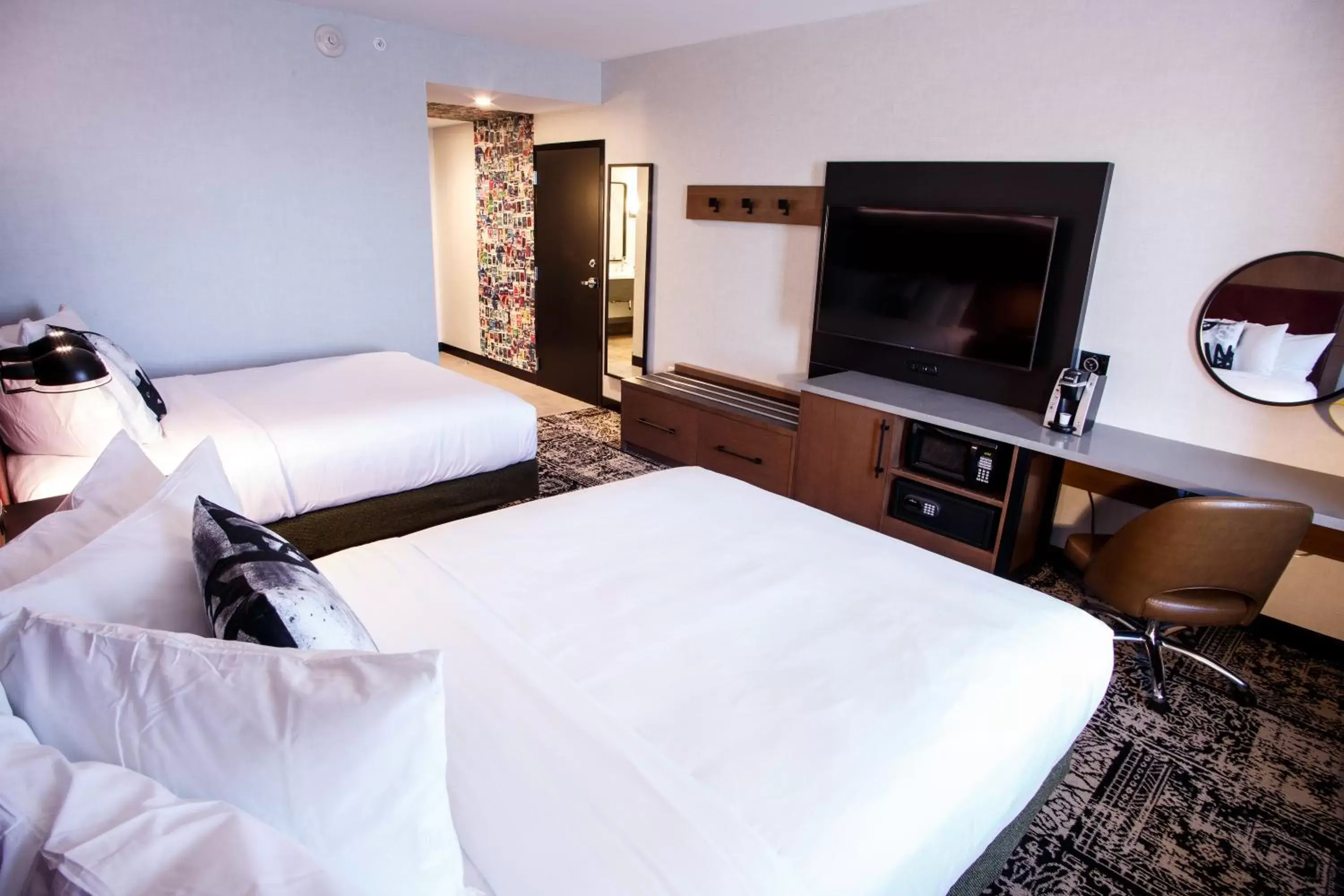Bed in Hotel Rock Lititz