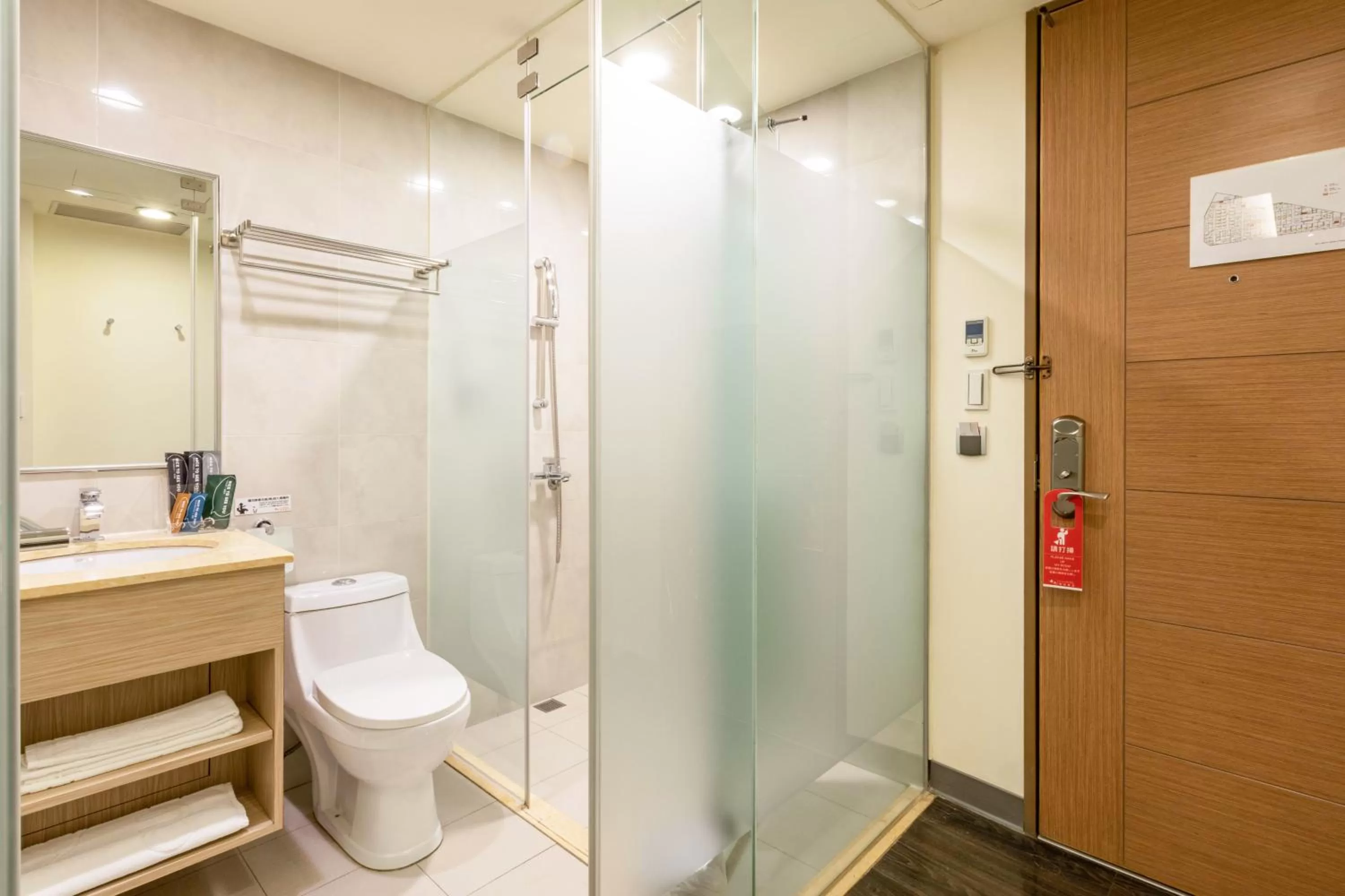 Bathroom in CU Hotel Taipei