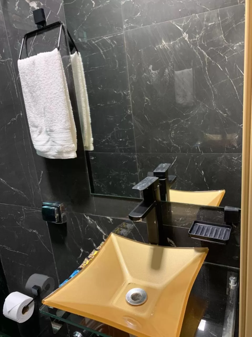 Bathroom in Santa Cecília Pousada