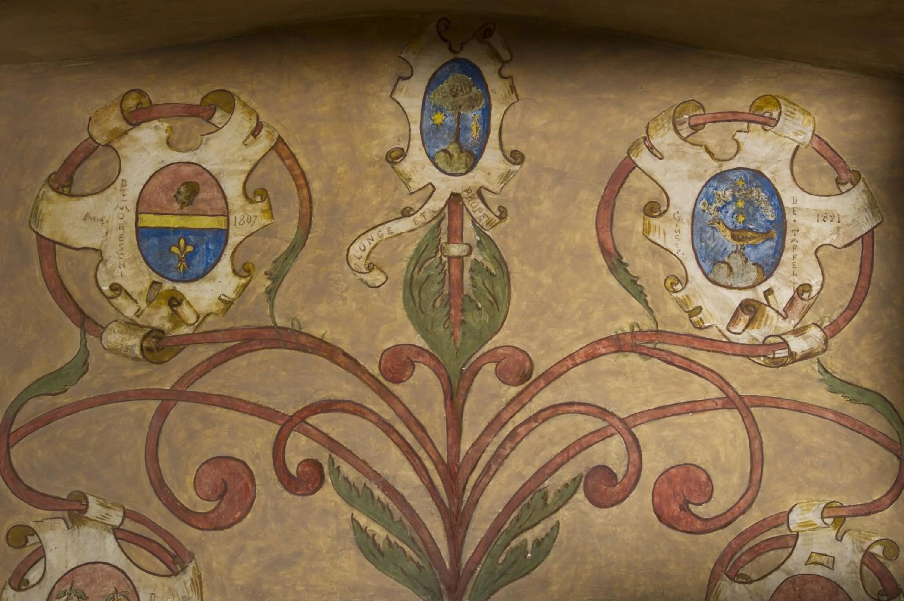 Decorative detail in Villa Cordevigo