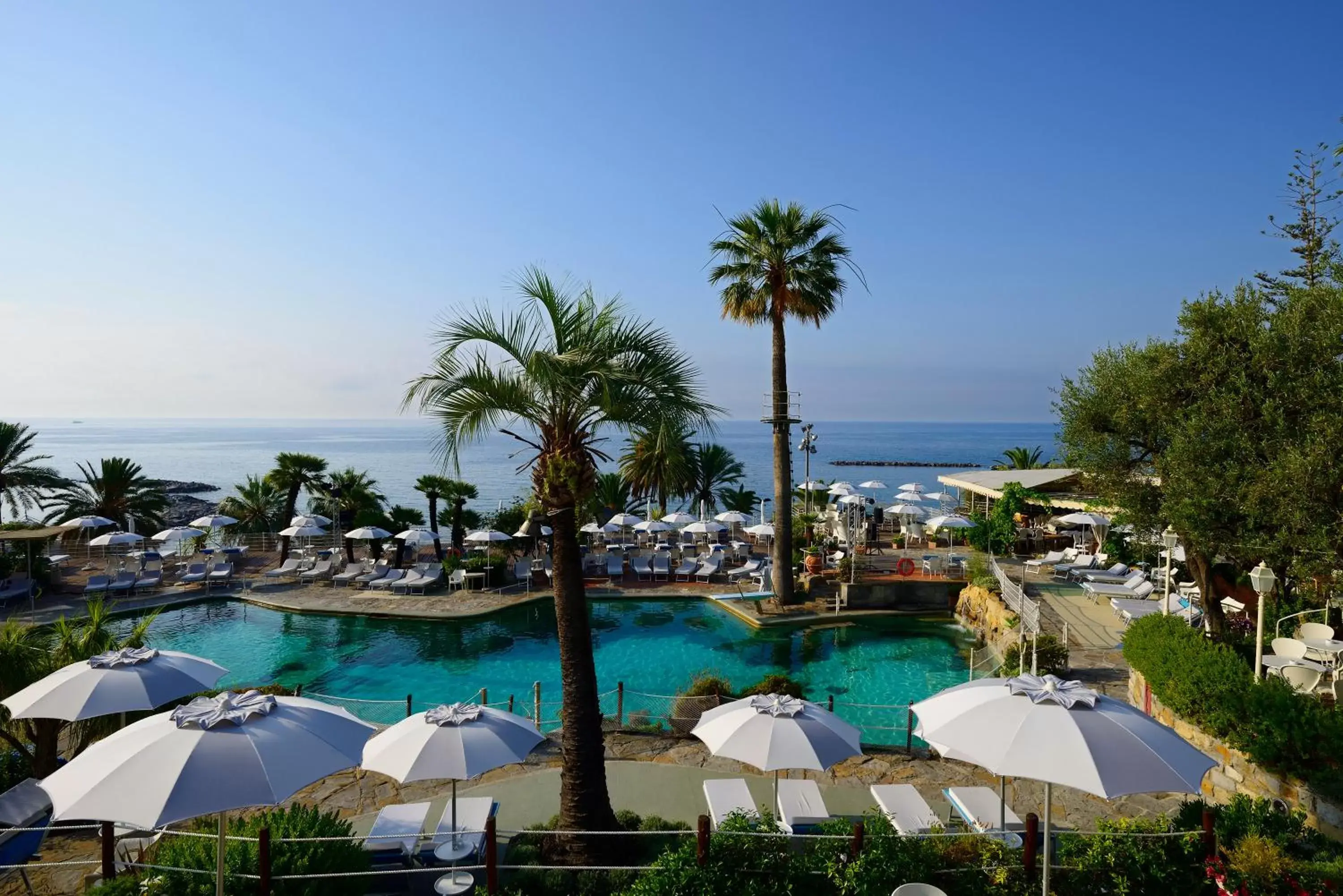 Pool View in Royal Hotel Sanremo