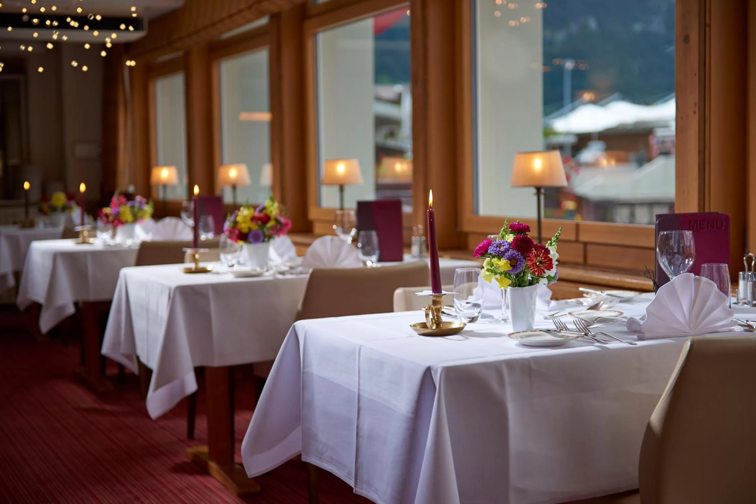 Restaurant/places to eat in Hotel Kreuz & Post Grindelwald