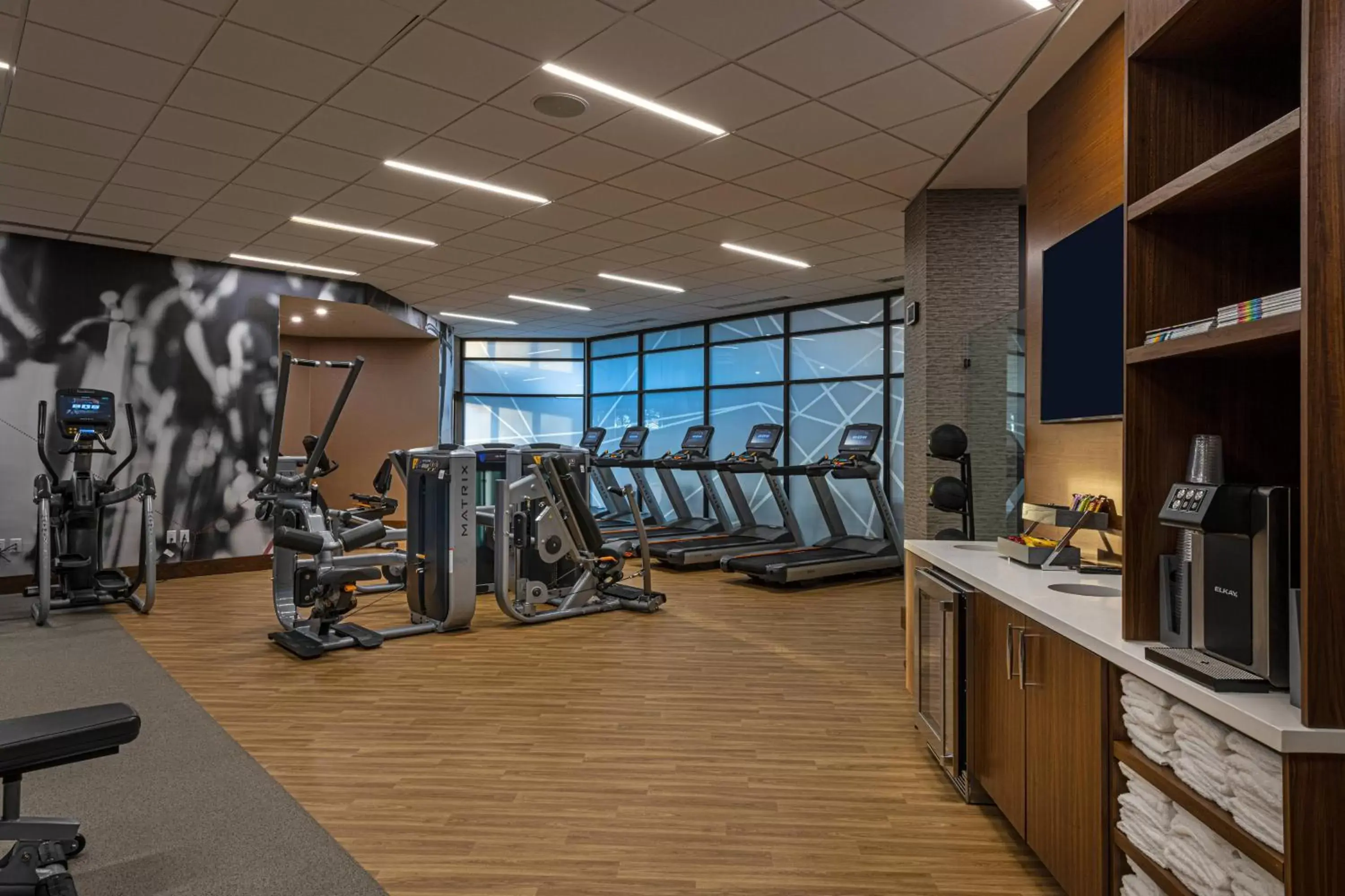 Fitness centre/facilities, Fitness Center/Facilities in Wichita Marriott