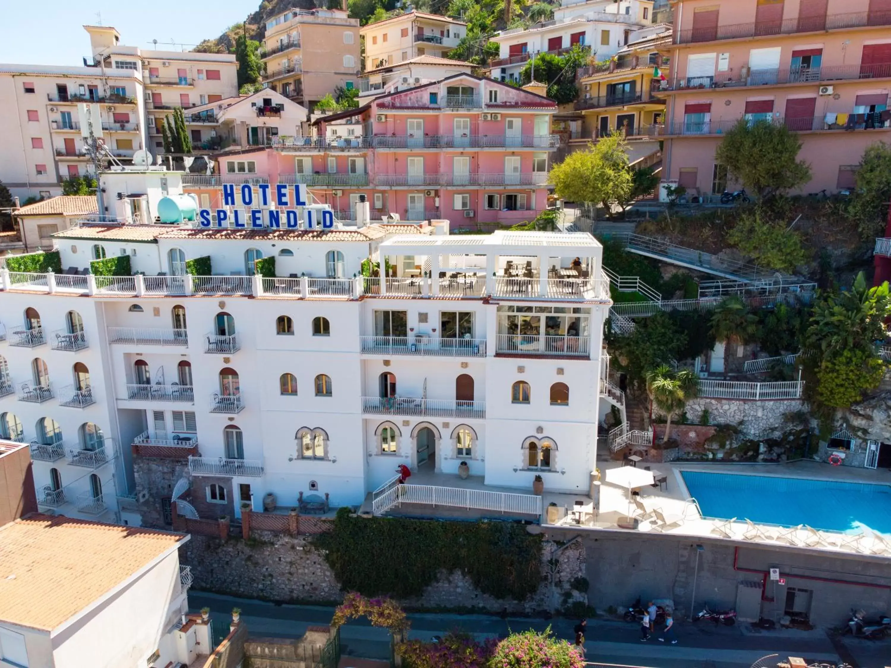 Property Building in Splendid Hotel Taormina