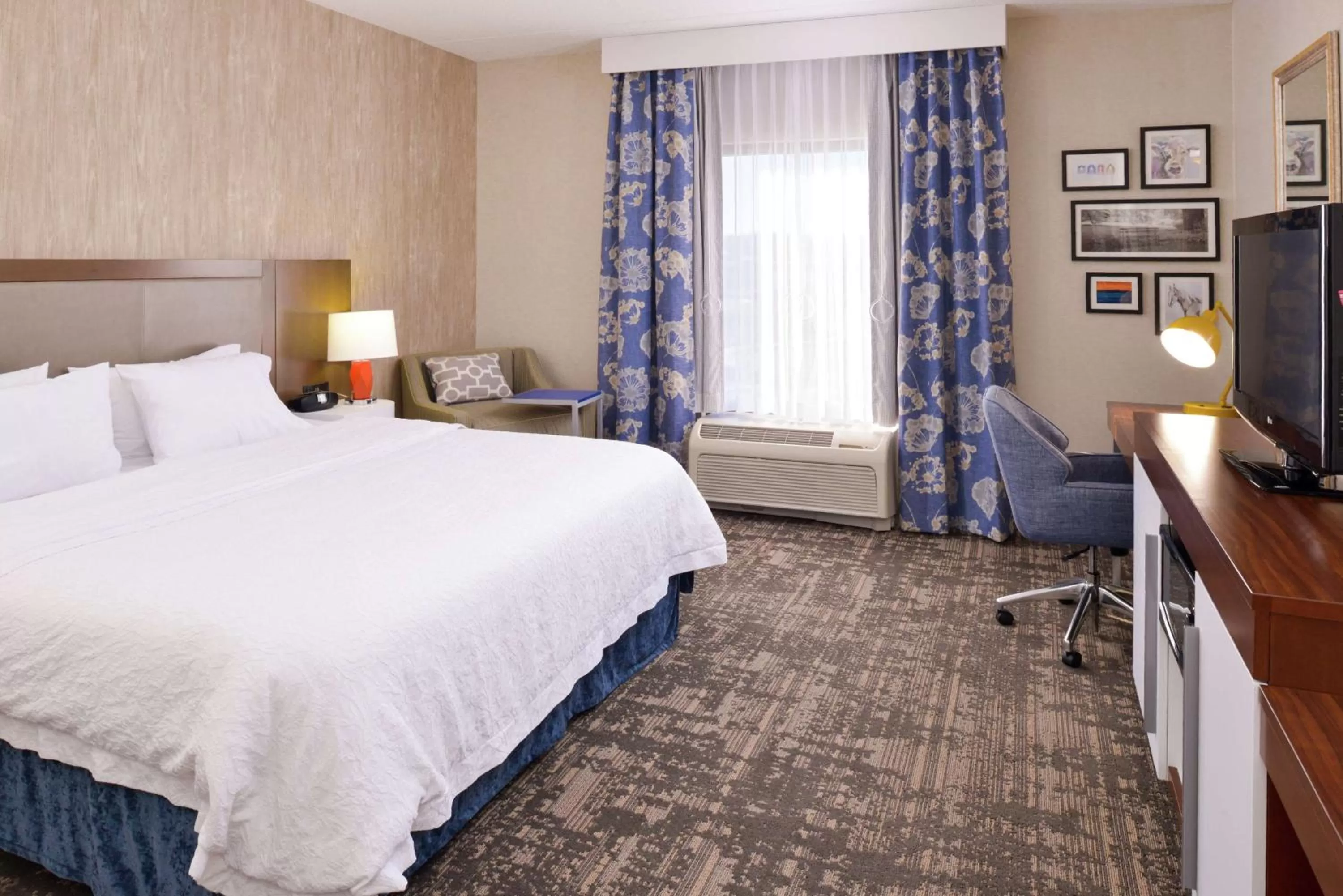 Bedroom, Bed in Hampton Inn & Suites Wilmington
