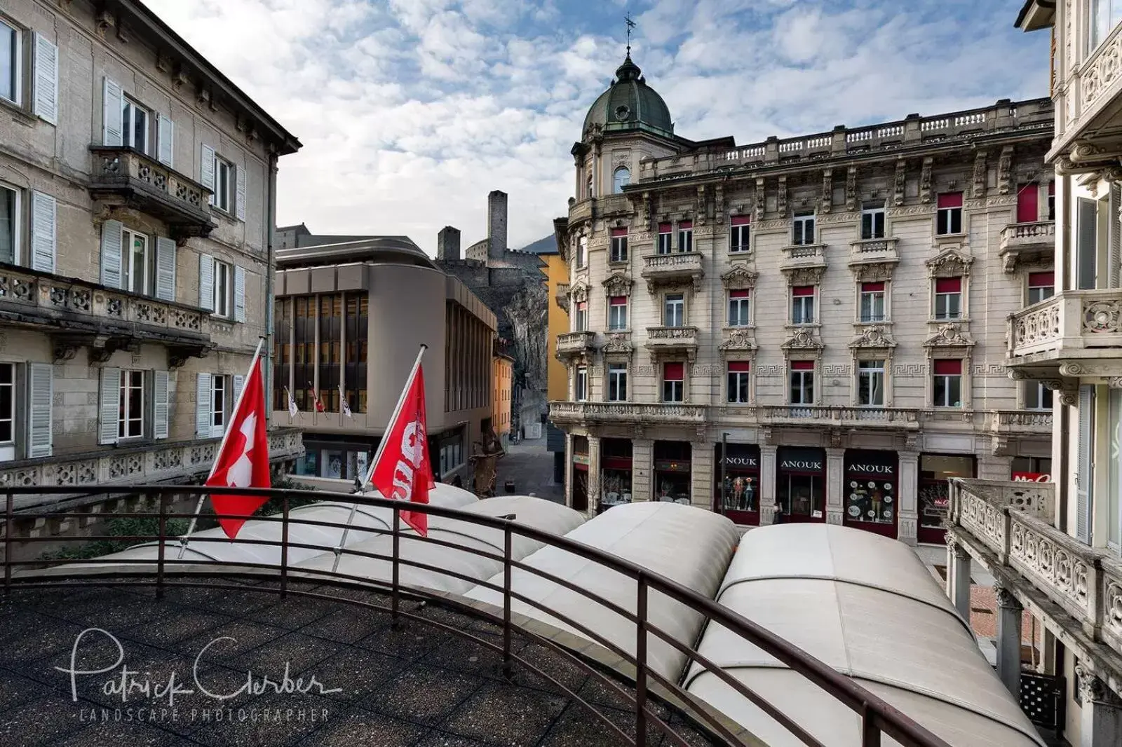 City view in Hotel Croce Federale