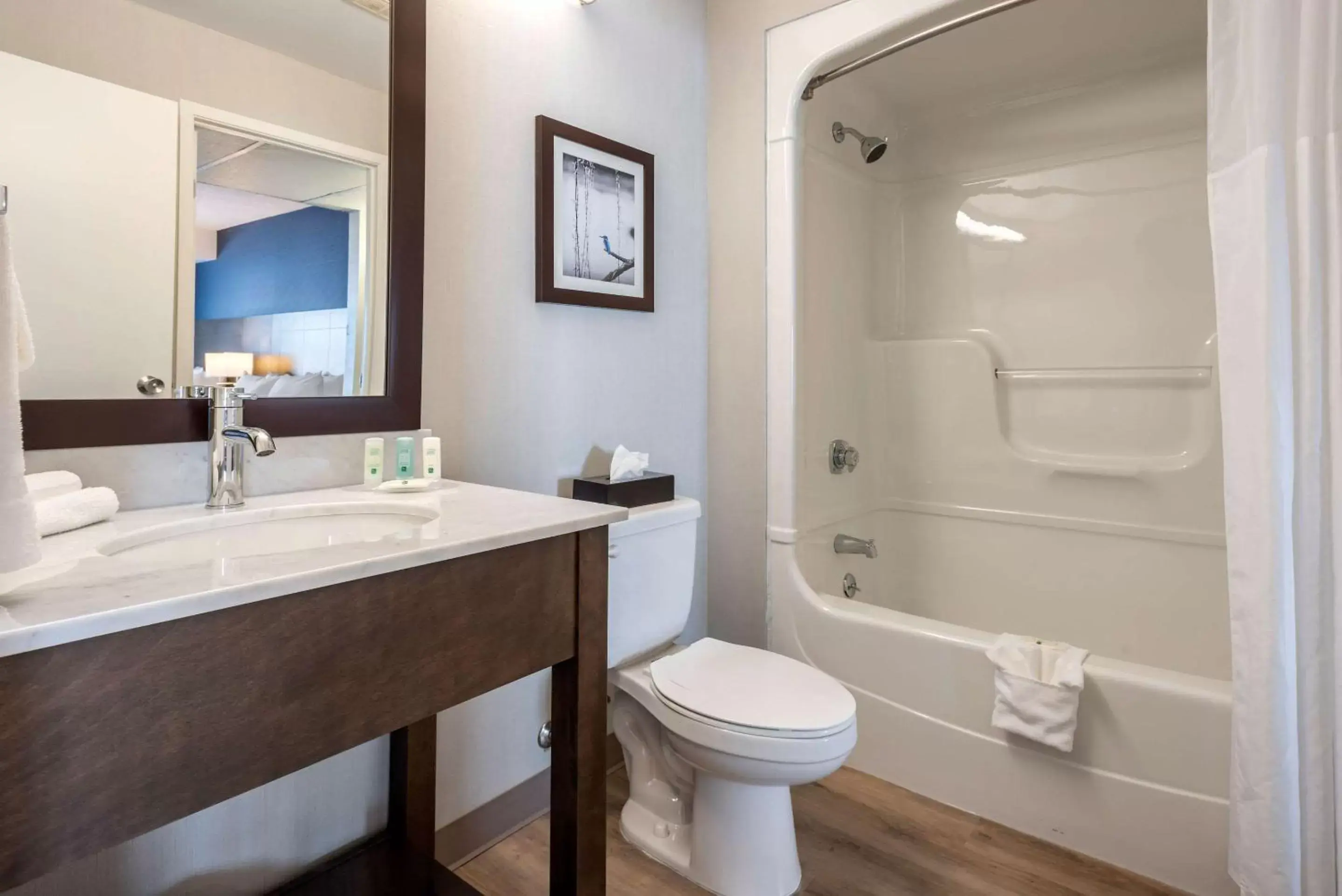 Bathroom in Quality Suites Bathroom in Quality Suites