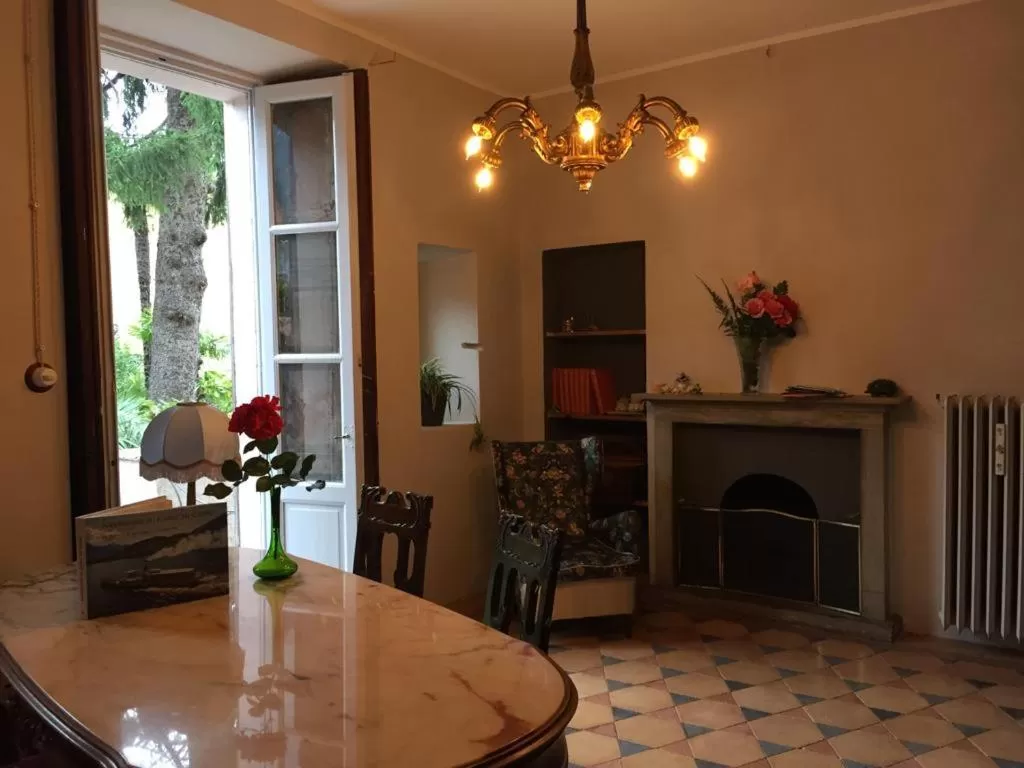 Lobby or reception in B&B Villa Rosalinda