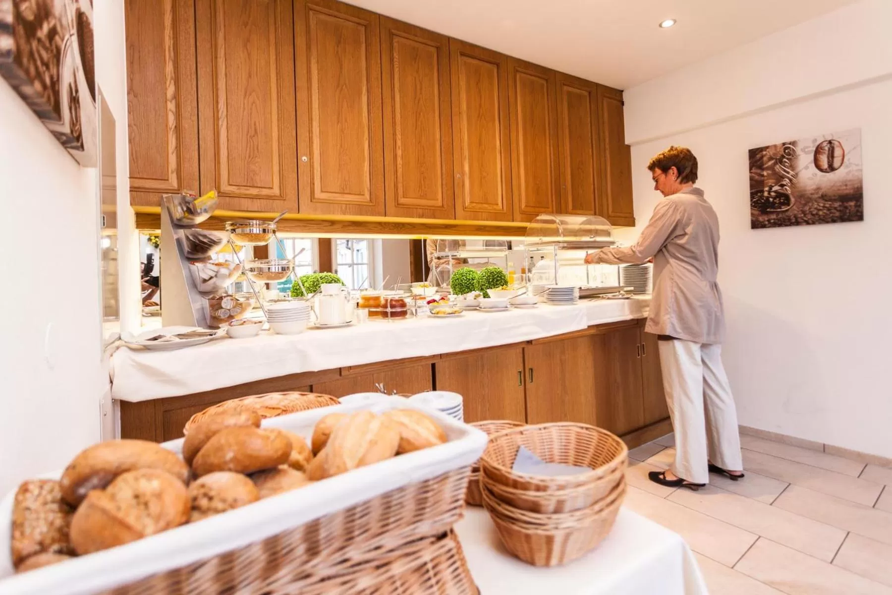 Breakfast in Hotel Restaurant Lamm Rosswag