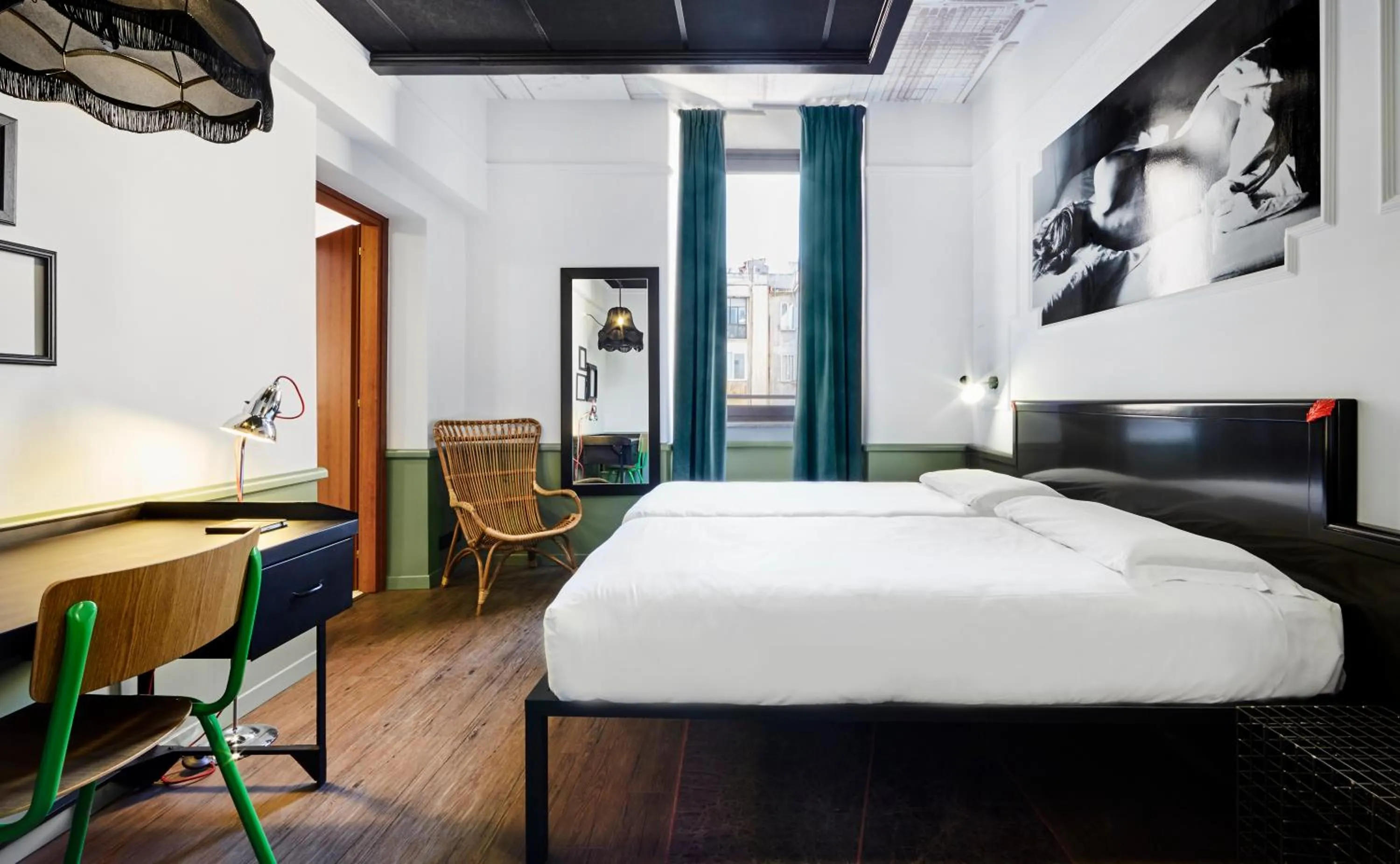 Photo of the whole room, Bed in Generator Rome