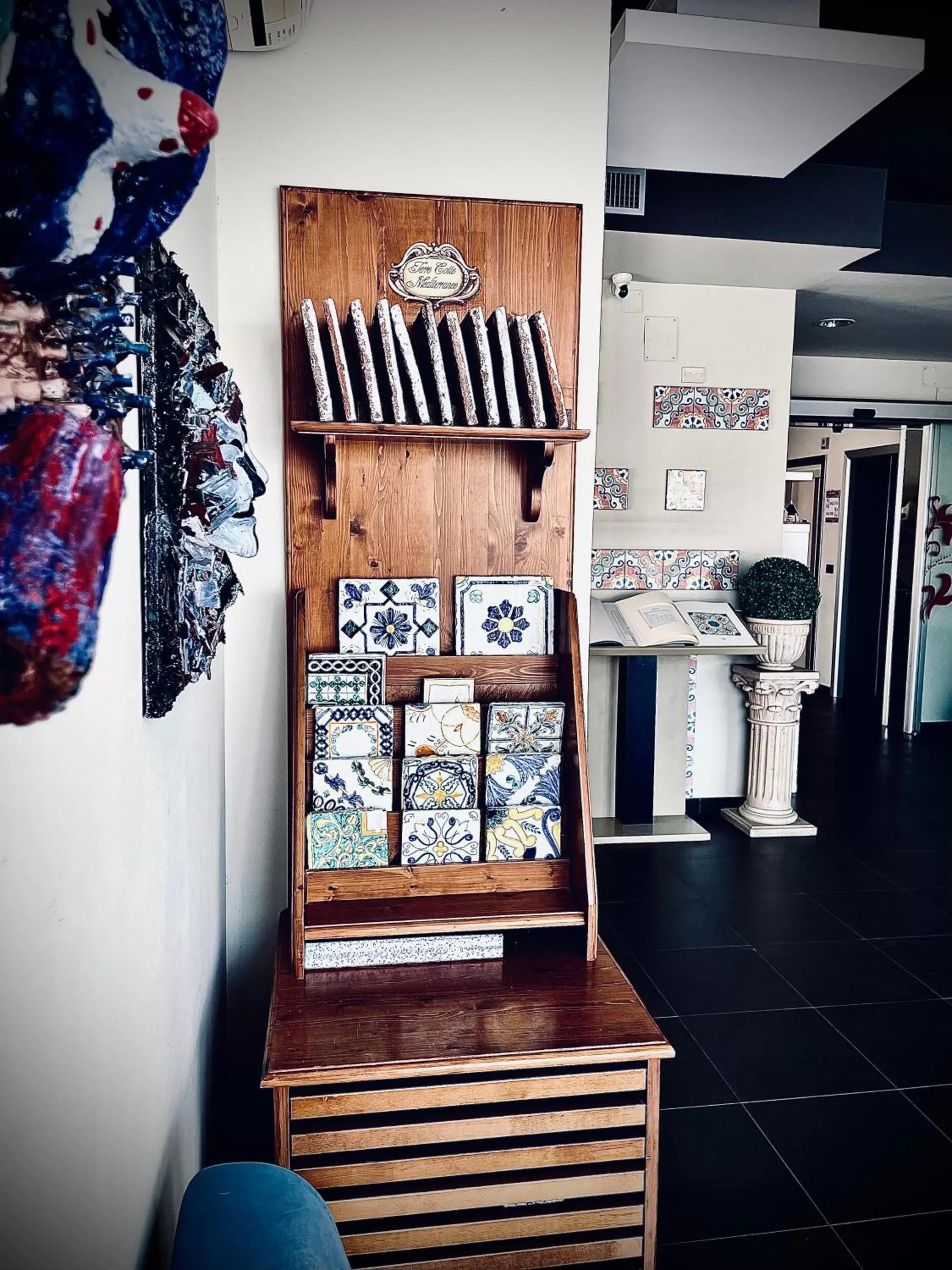 Lobby or reception in Hotel Le Ceramiche