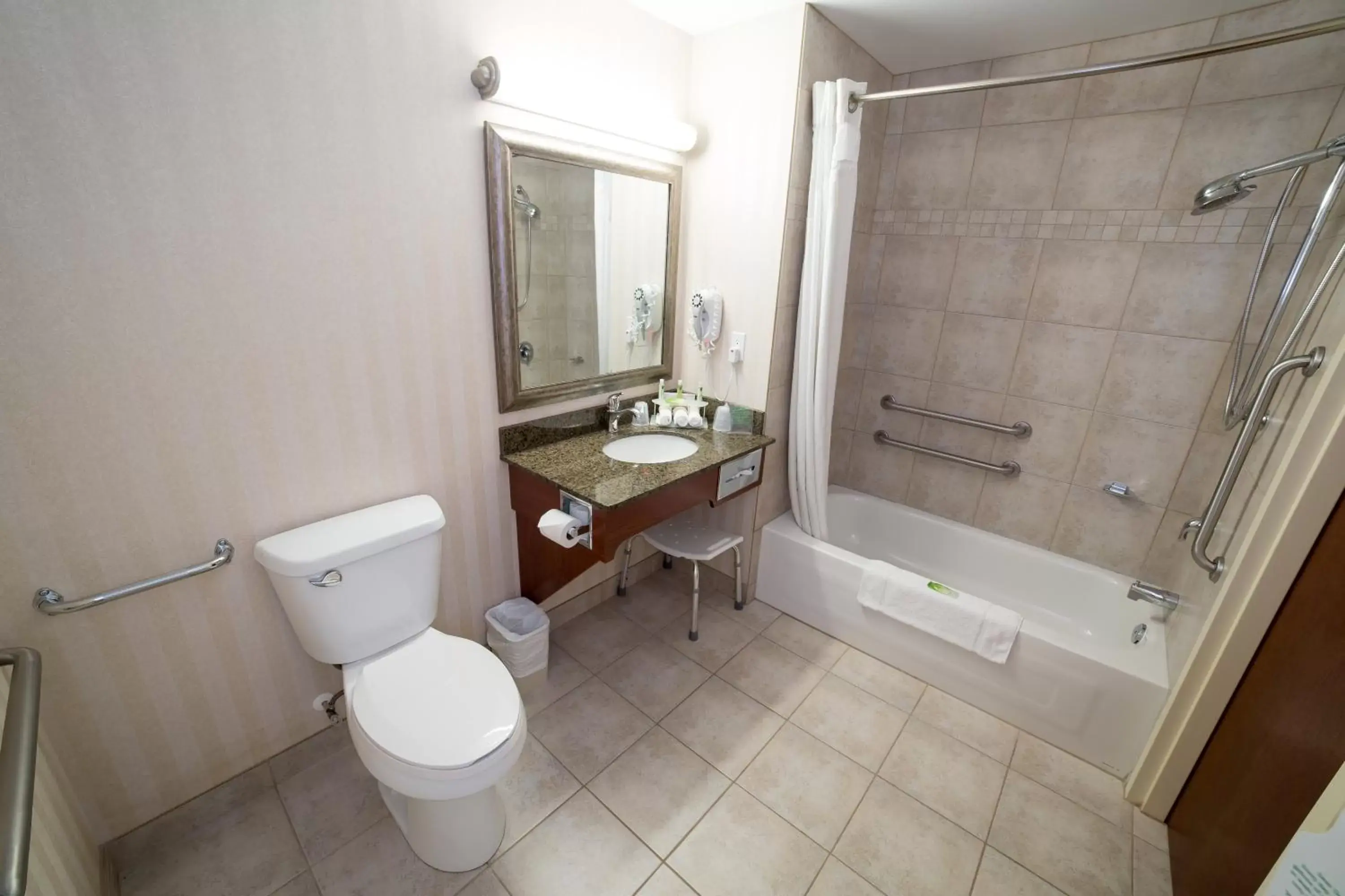 Photo of the whole room, Bathroom in Holiday Inn Express & Suites Drayton Valley, an IHG Hotel