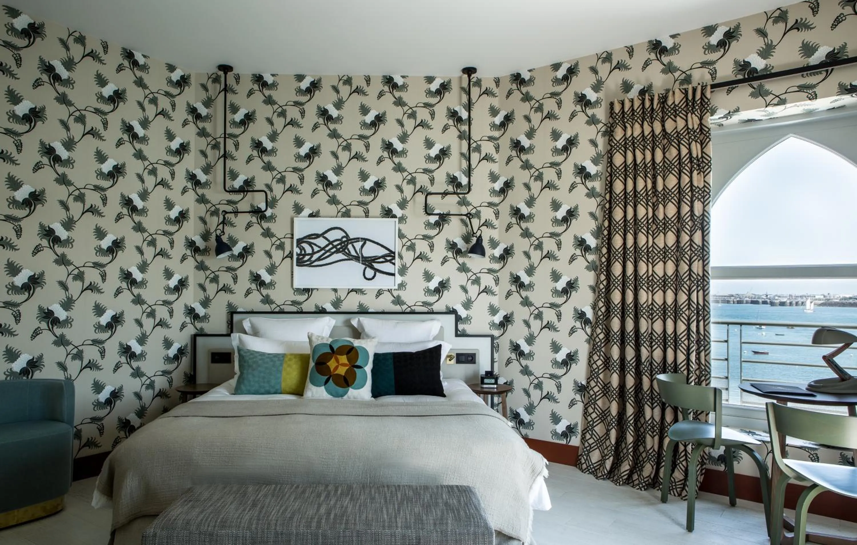 Prestige Double Room with Terrace and Sea View in Castelbrac Hotel & Spa