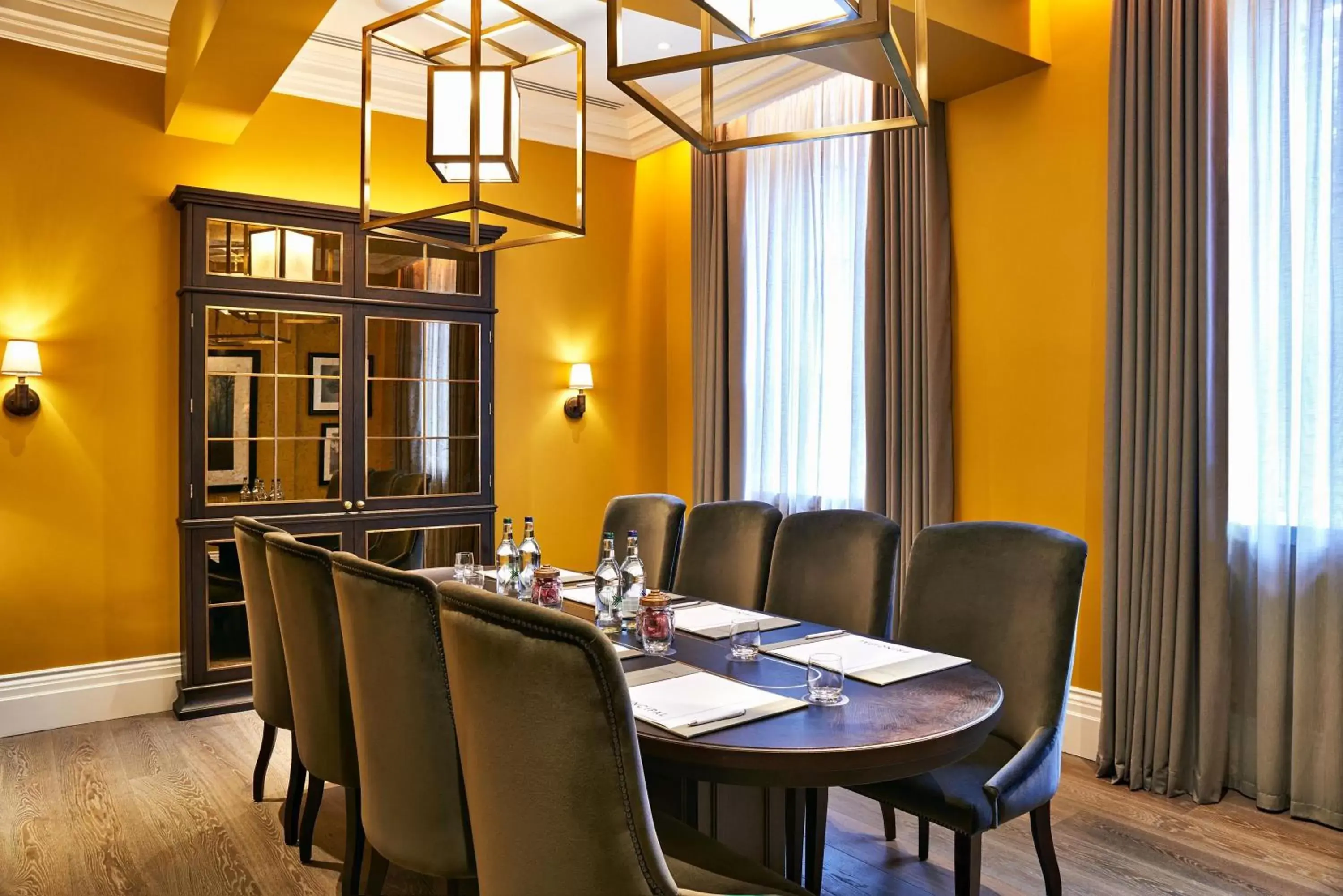 Meeting/conference room, Restaurant/Places to Eat in Kimpton - Fitzroy London, an IHG Hotel