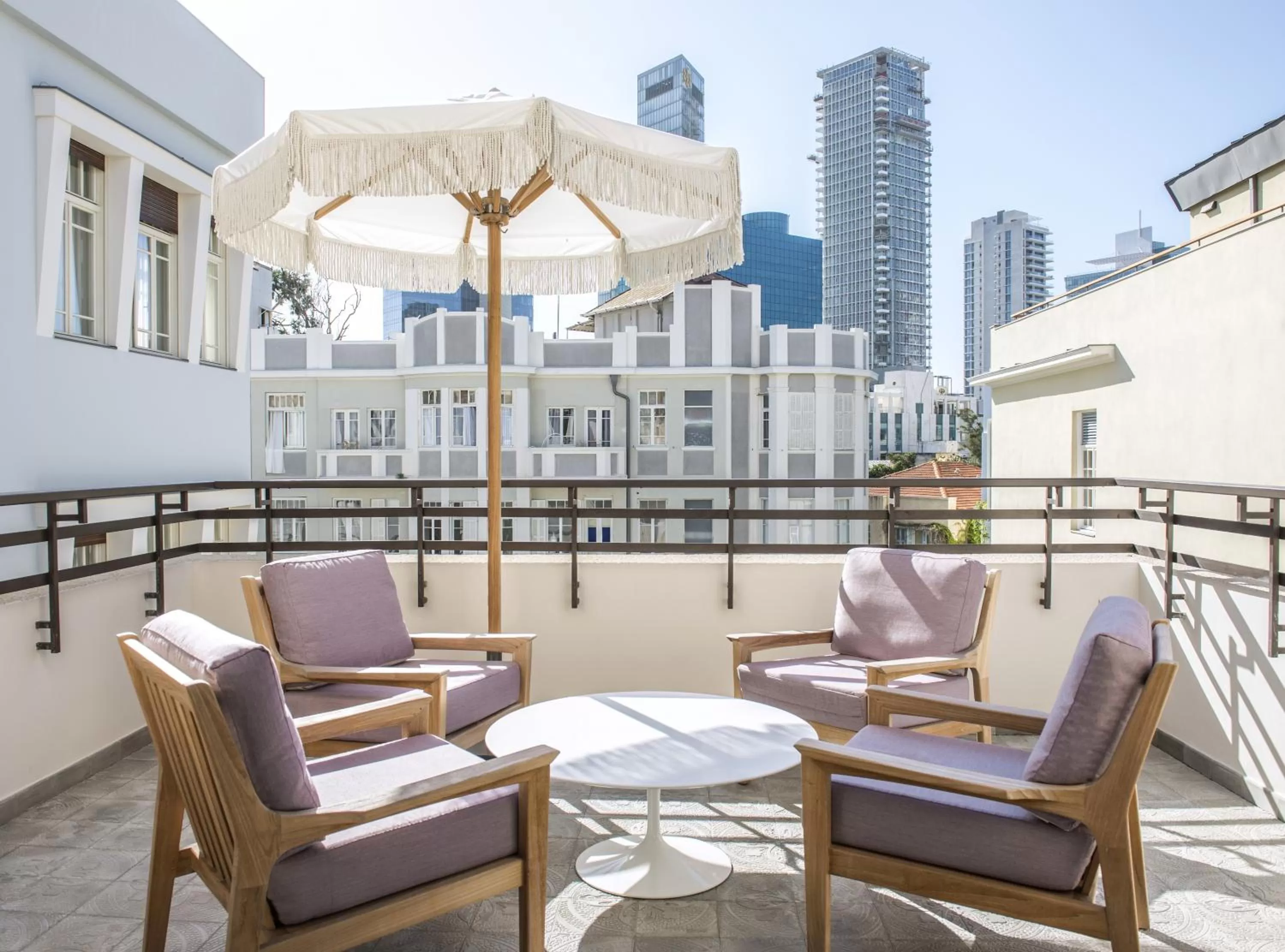 Patio in The Norman Tel Aviv