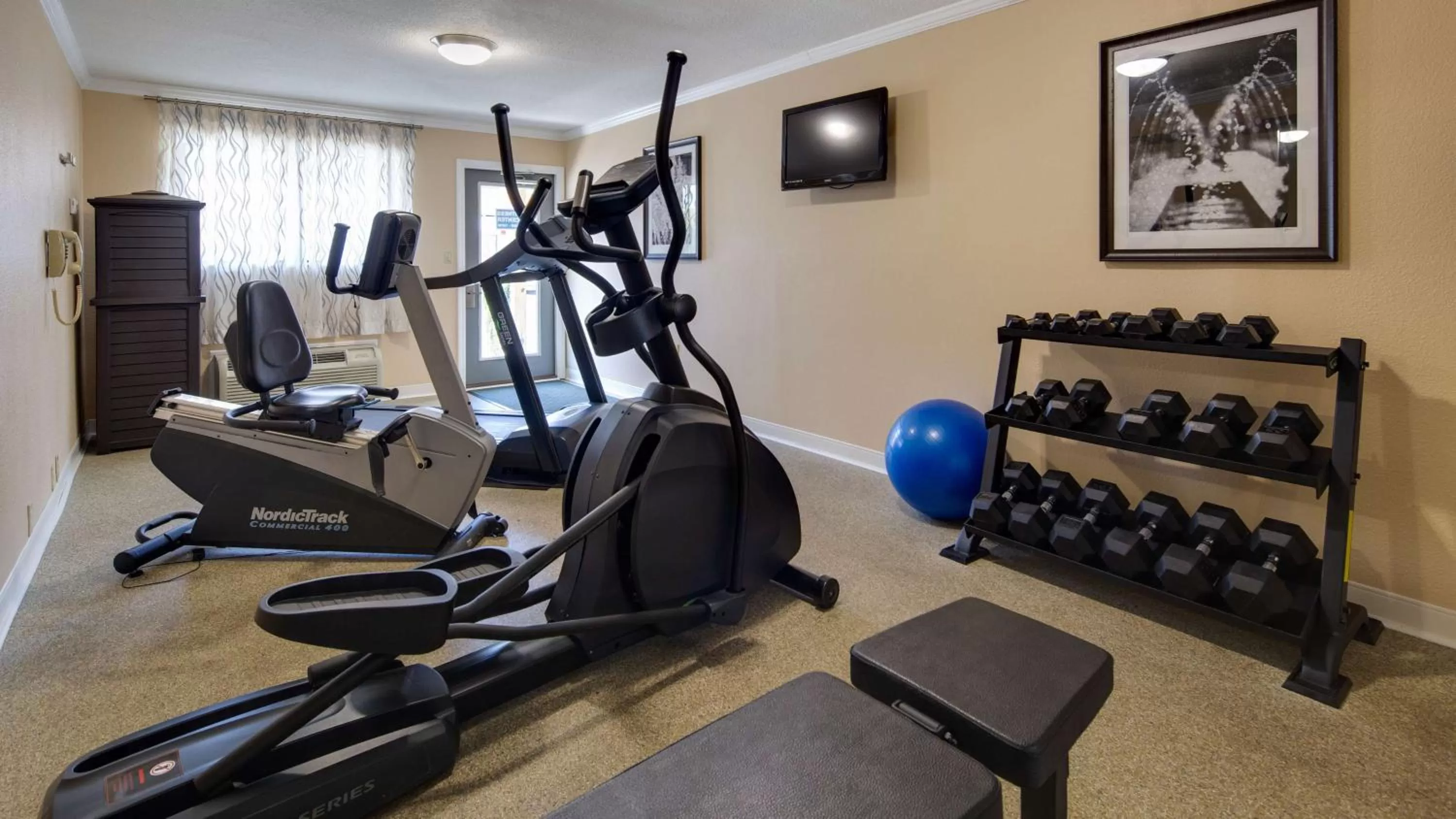 Fitness centre/facilities in Best Western Clermont