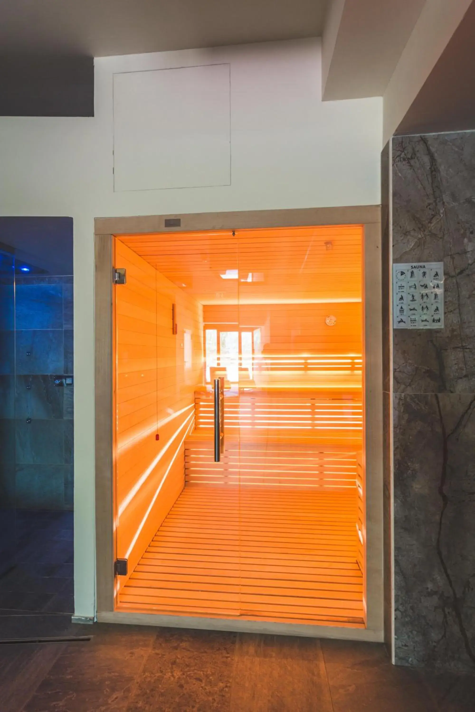 Sauna in Hotel Mamiani & Kì-Spa Urbino