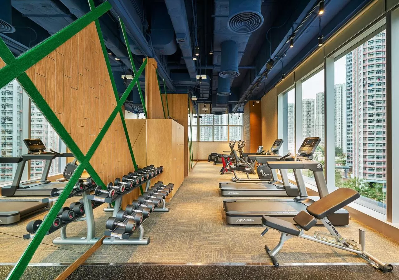 Fitness centre/facilities in Hotel COZi Wetland