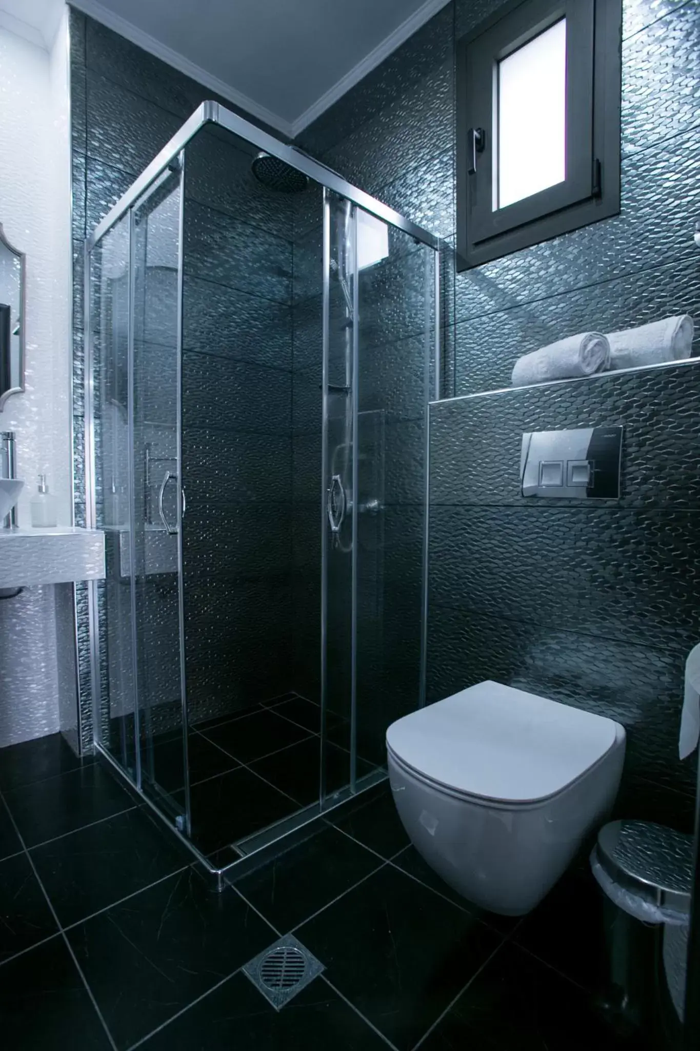 Bathroom in Anemos Luxury Apartments