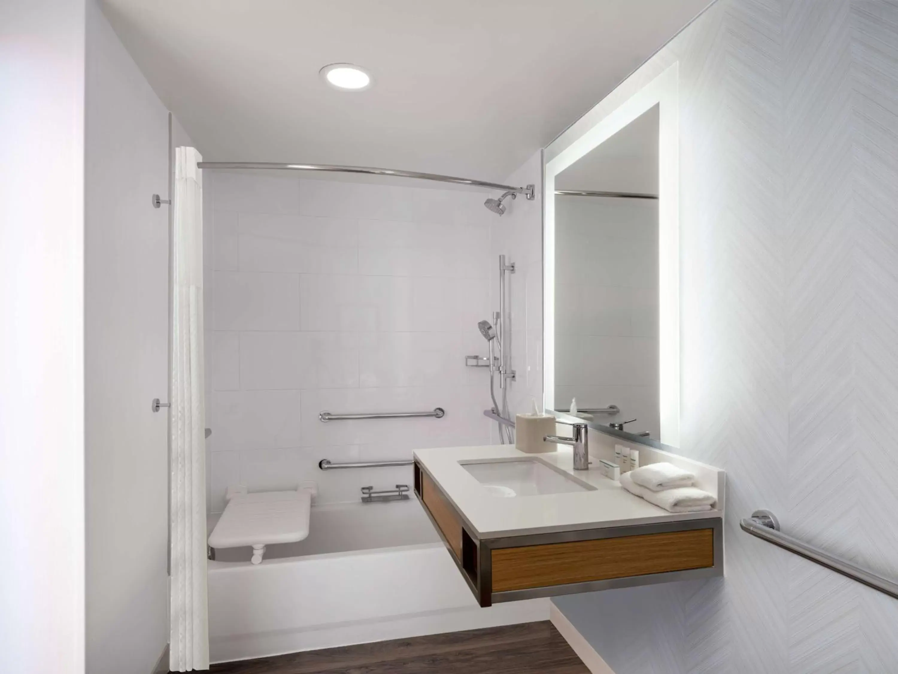 Bathroom in Hilton Garden Inn Jacksonville Ponte Vedra Sawgrass Bathroom in Hilton Garden Inn Jacksonville Ponte Vedra Sawgrass