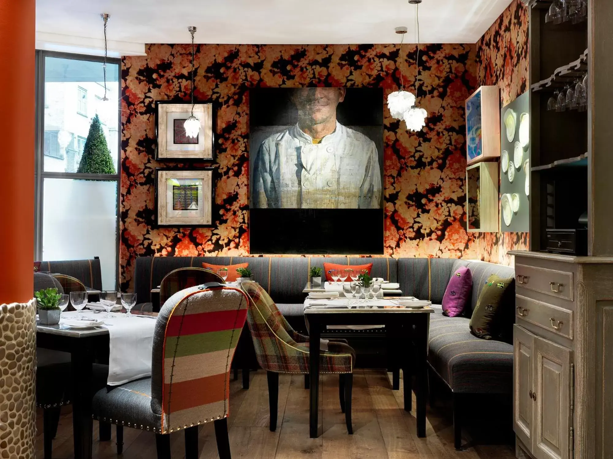 Restaurant/Places to Eat in The Soho Hotel, Firmdale Hotels