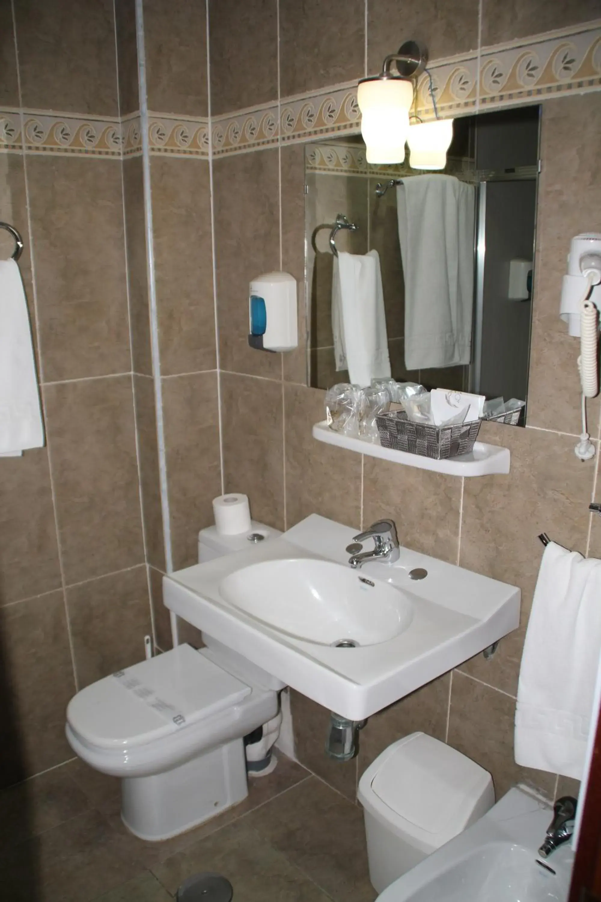 Bathroom in Hotel Marqués de Santillana