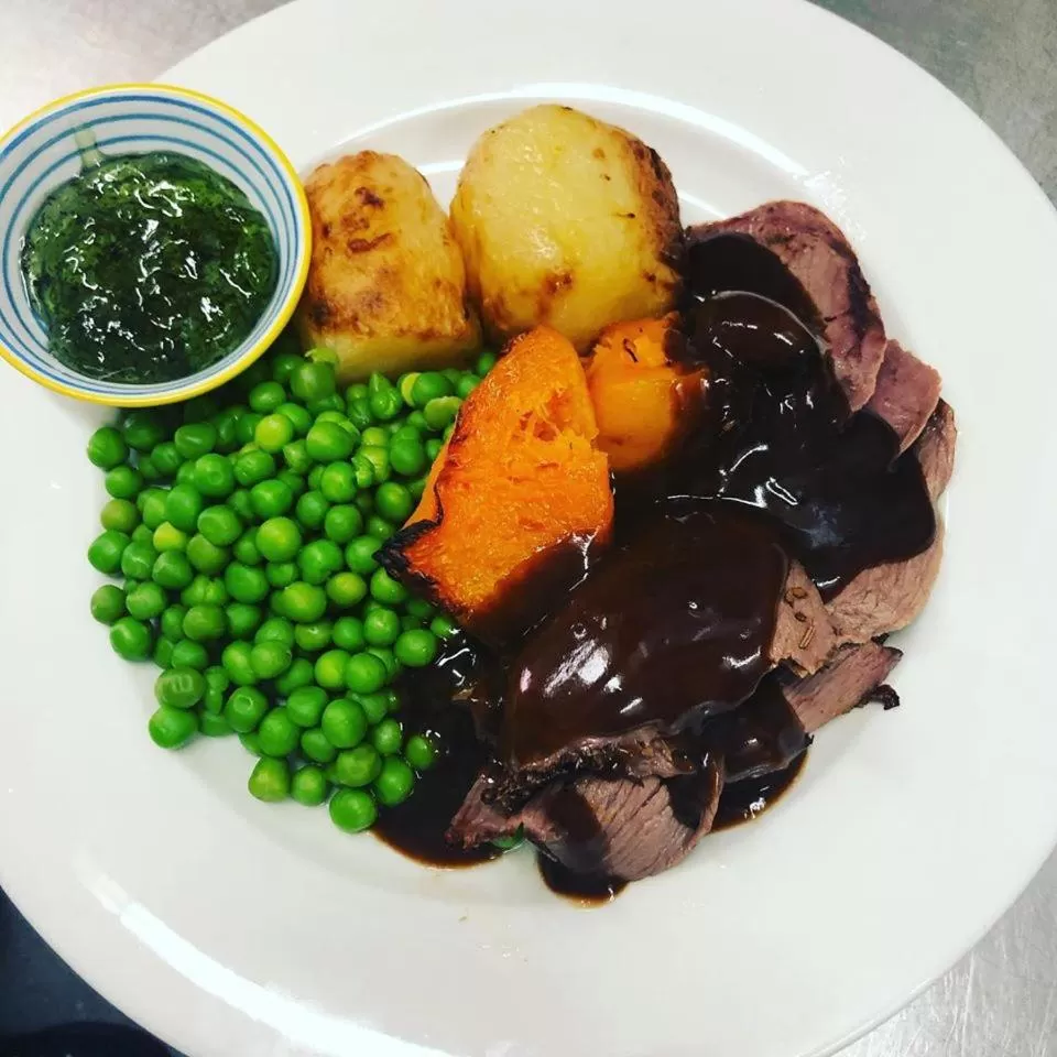 Food close-up in Ten Dollar Town Motel