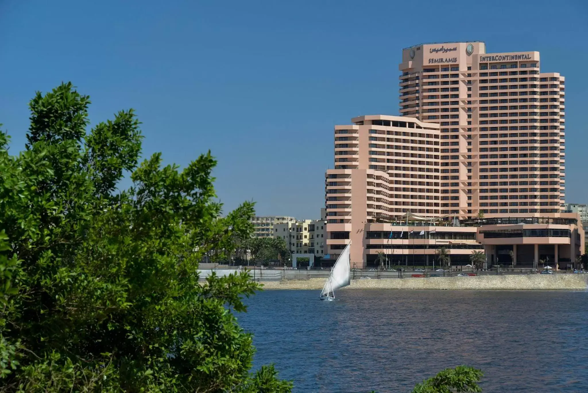 Property building in InterContinental Cairo Semiramis, an IHG Hotel