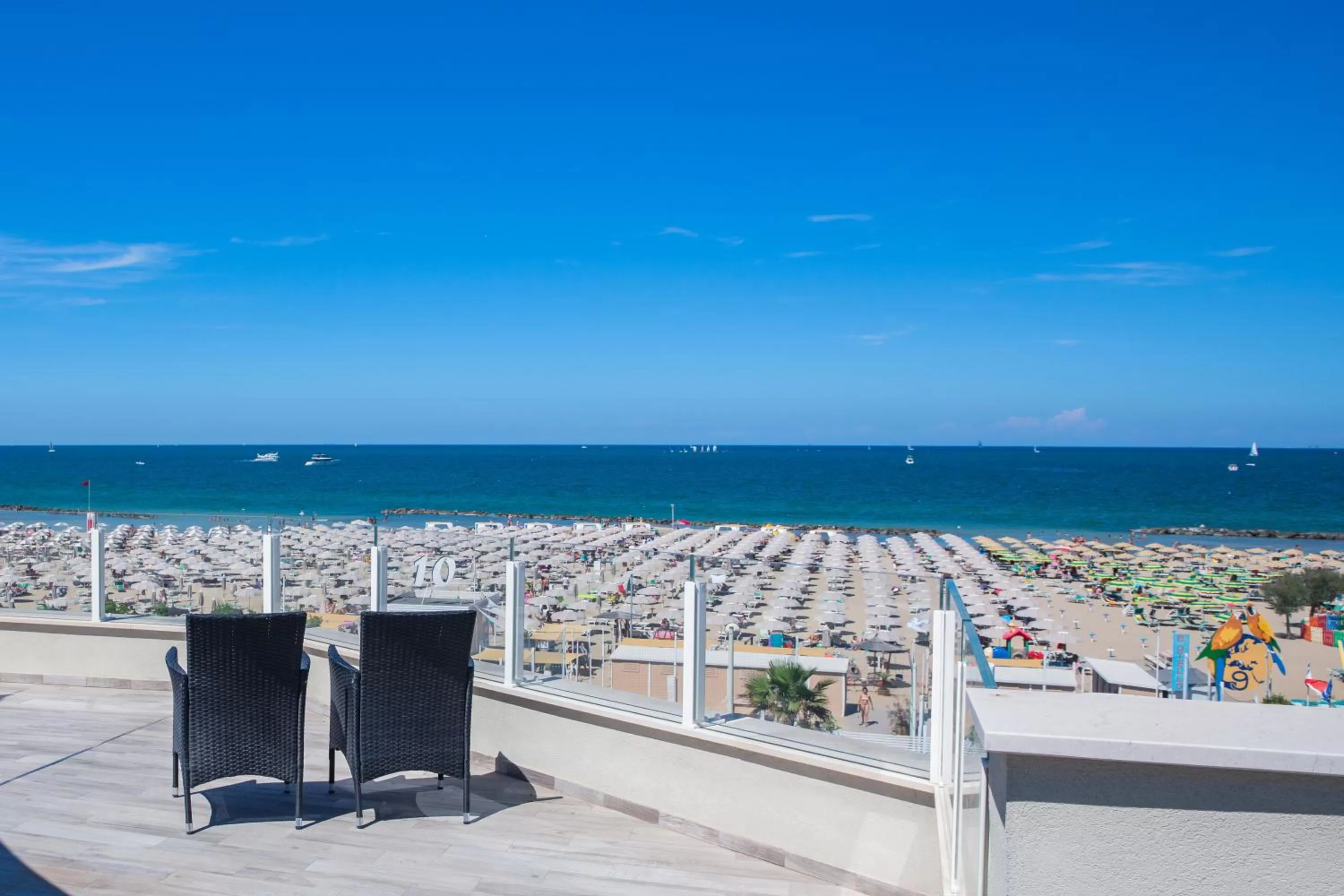 Sea view in Hotel Baby