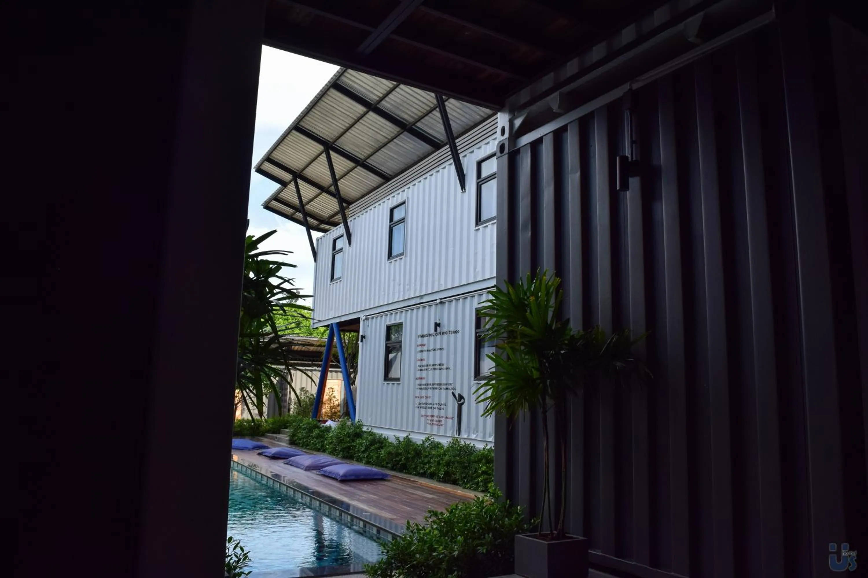 Facade/entrance in Us Hostel Samui