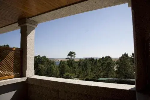 View (from property/room), Balcony/Terrace in Hotel Abeiras